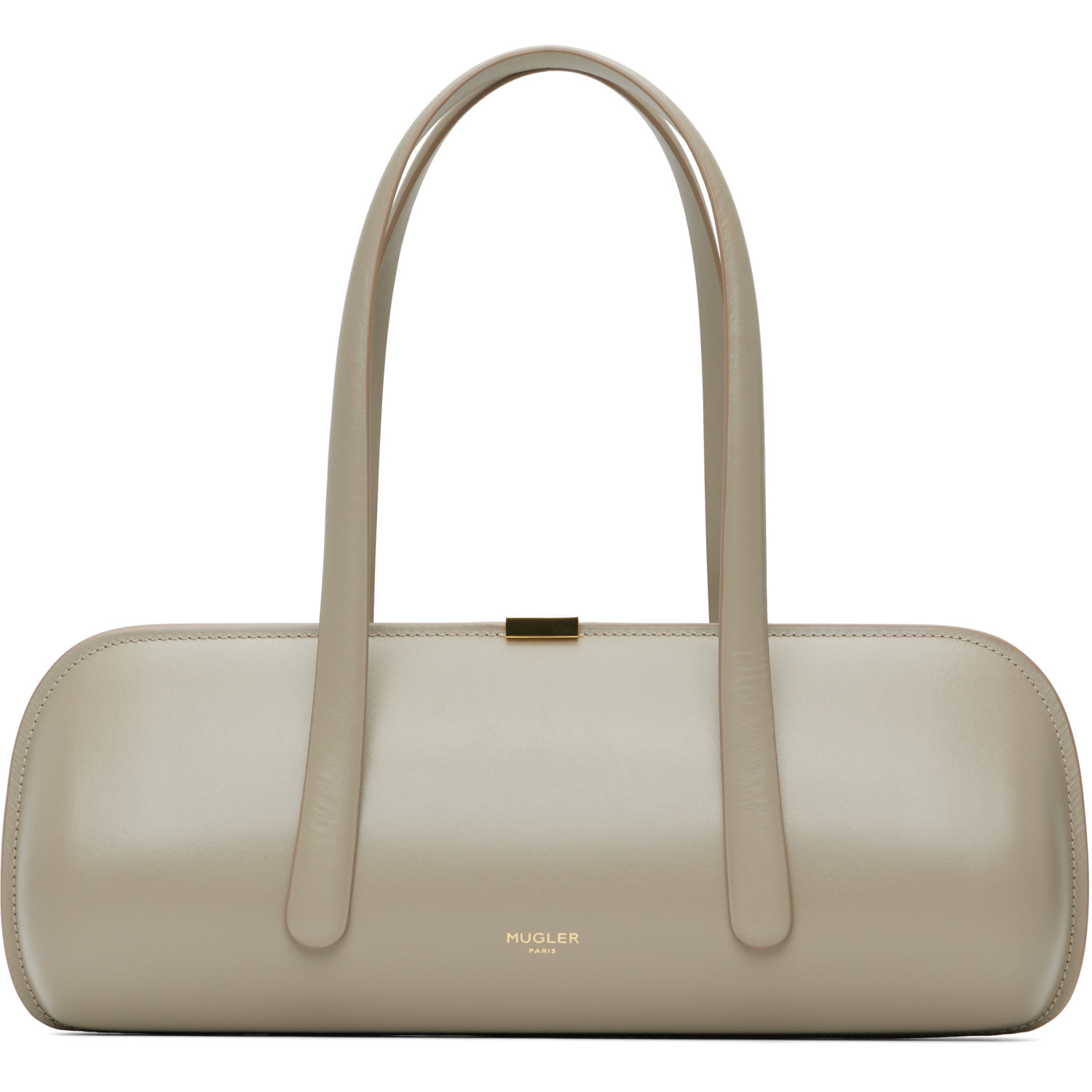 Mugler Taupe Aurora Bag
