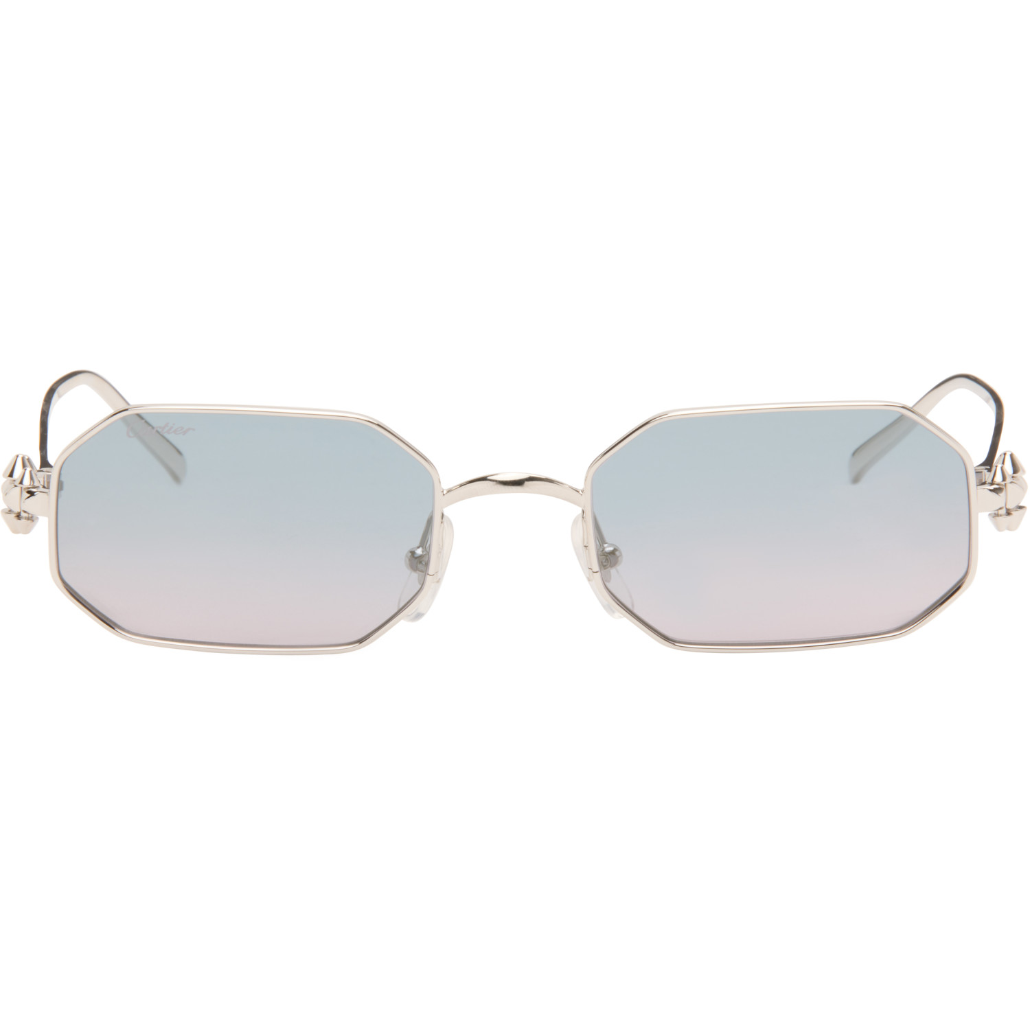 Cartier Silver 'Clash De Cartier' Sunglasses