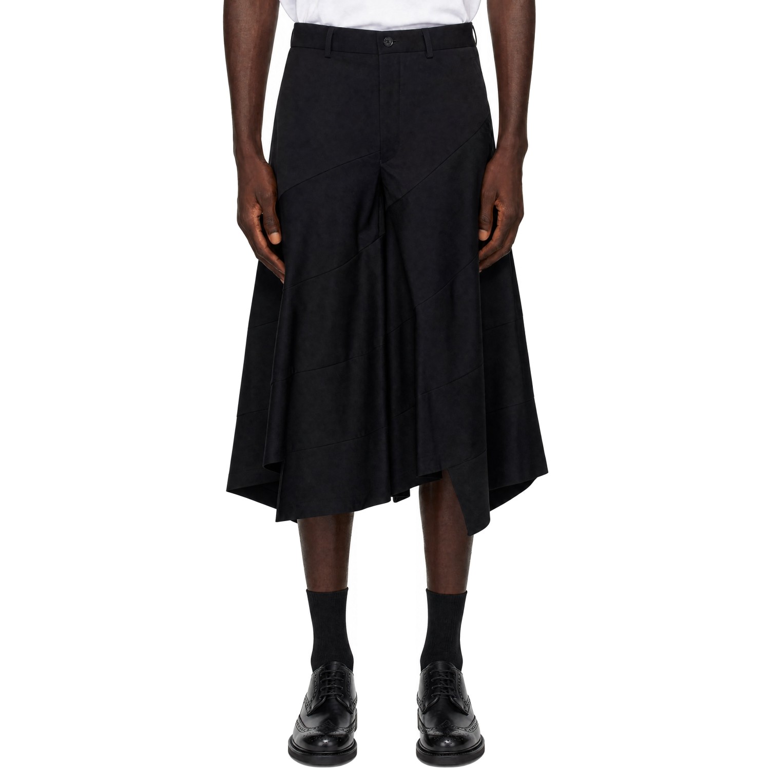 Comme des Garçons Homme Plus Black Gabardine Trousers