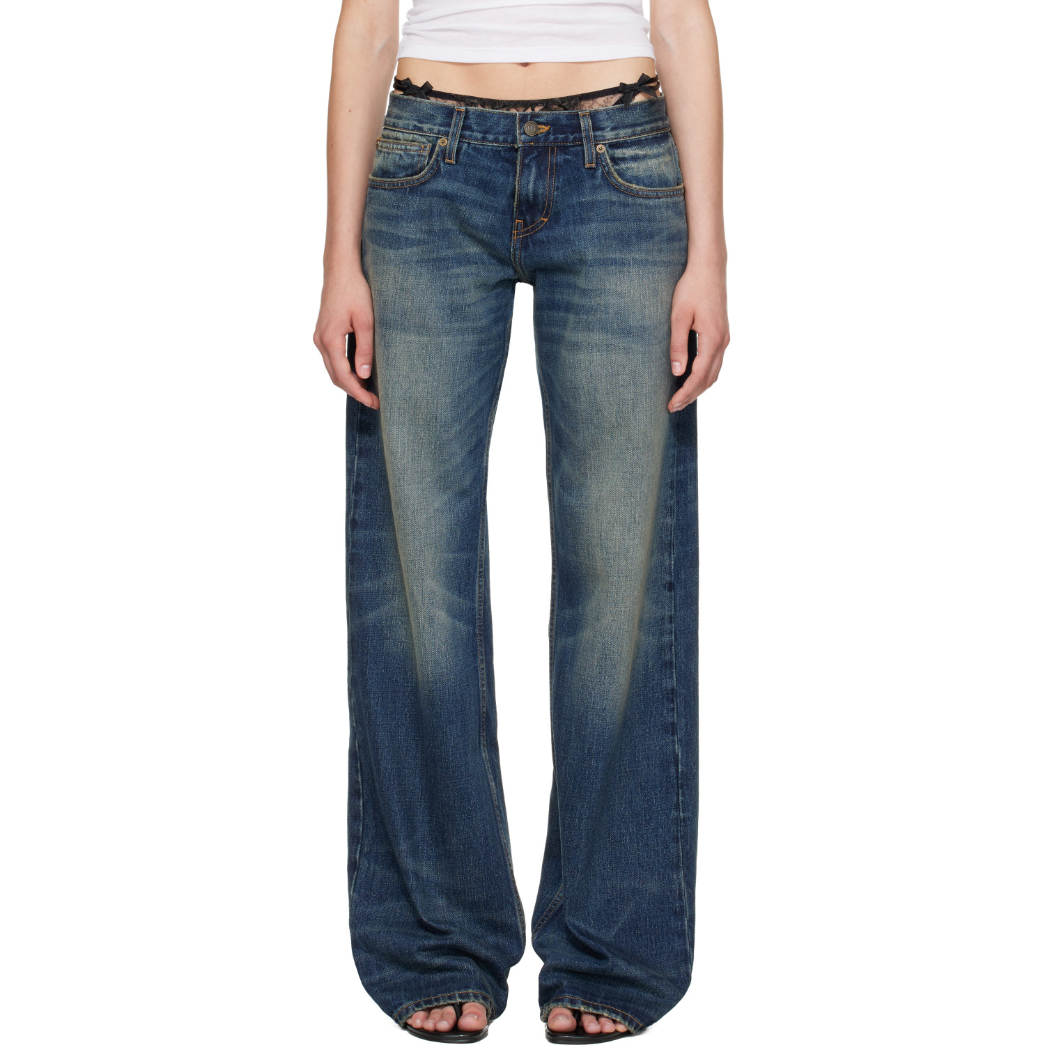 Raimundo Langlois Indigo Bootcut Jeans