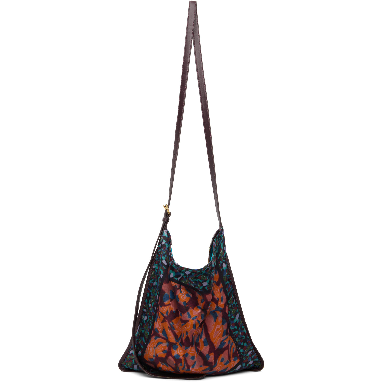 Dries Van Noten Multicolor Small Scarf Tote