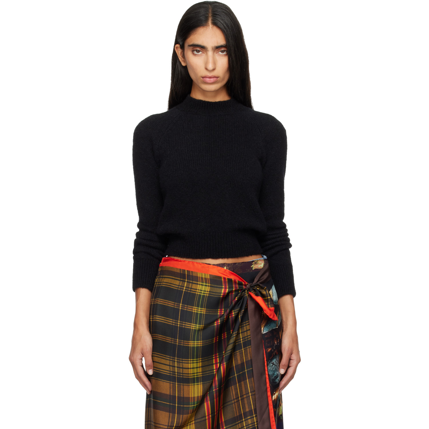Dries Van Noten Black Knit Sweater