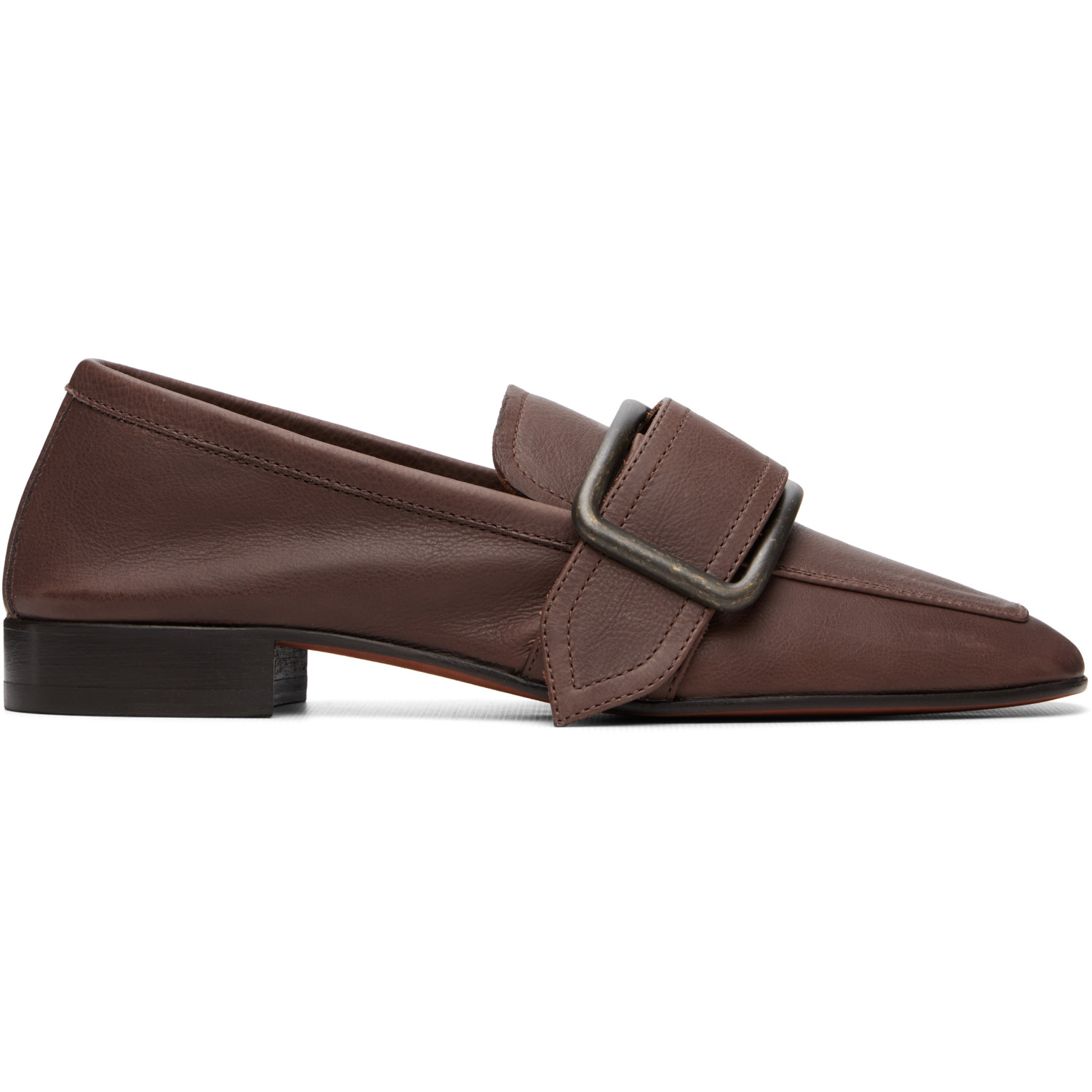 Dries Van Noten Brown Leather Loafers