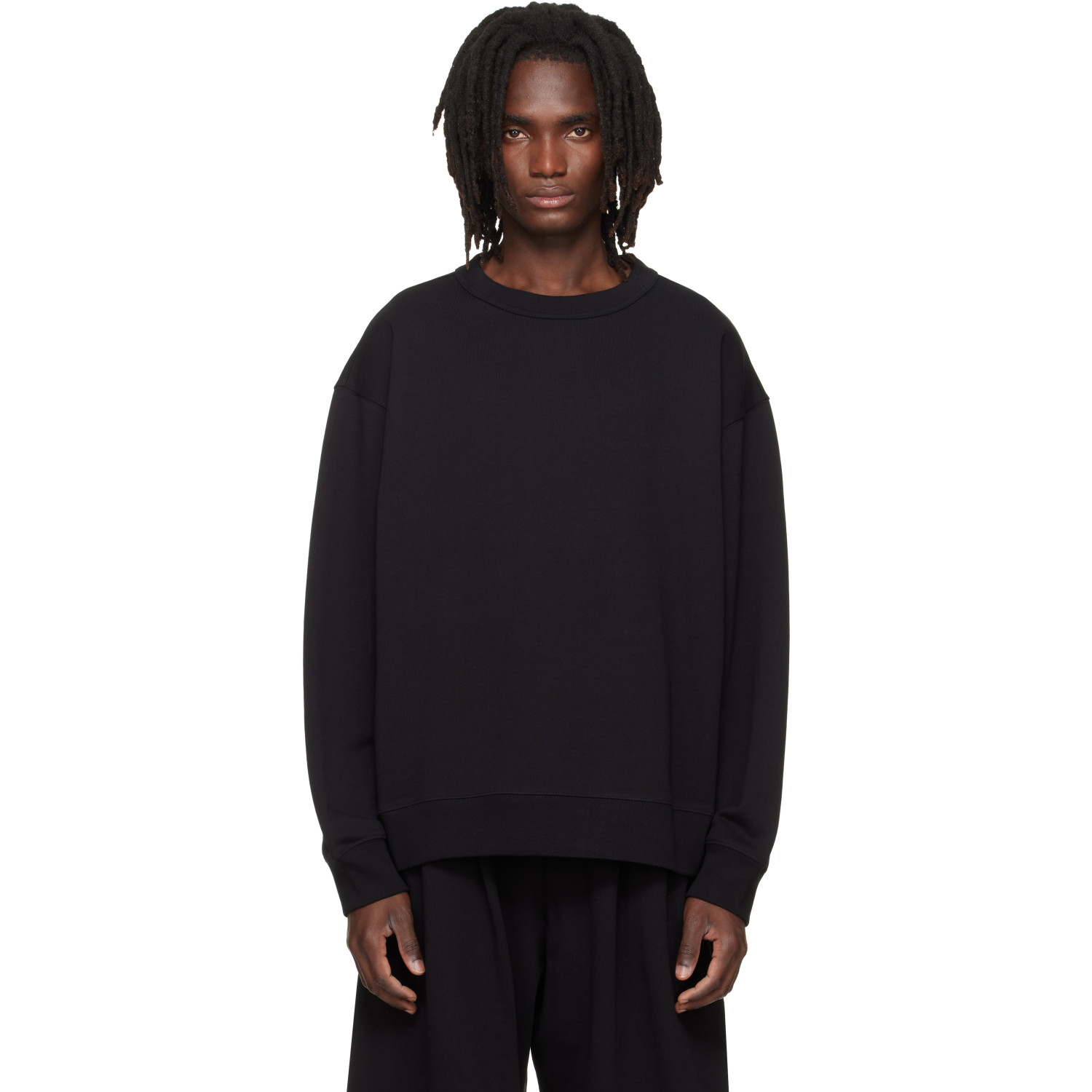 Dries Van Noten Black Oversized Sweatshirt