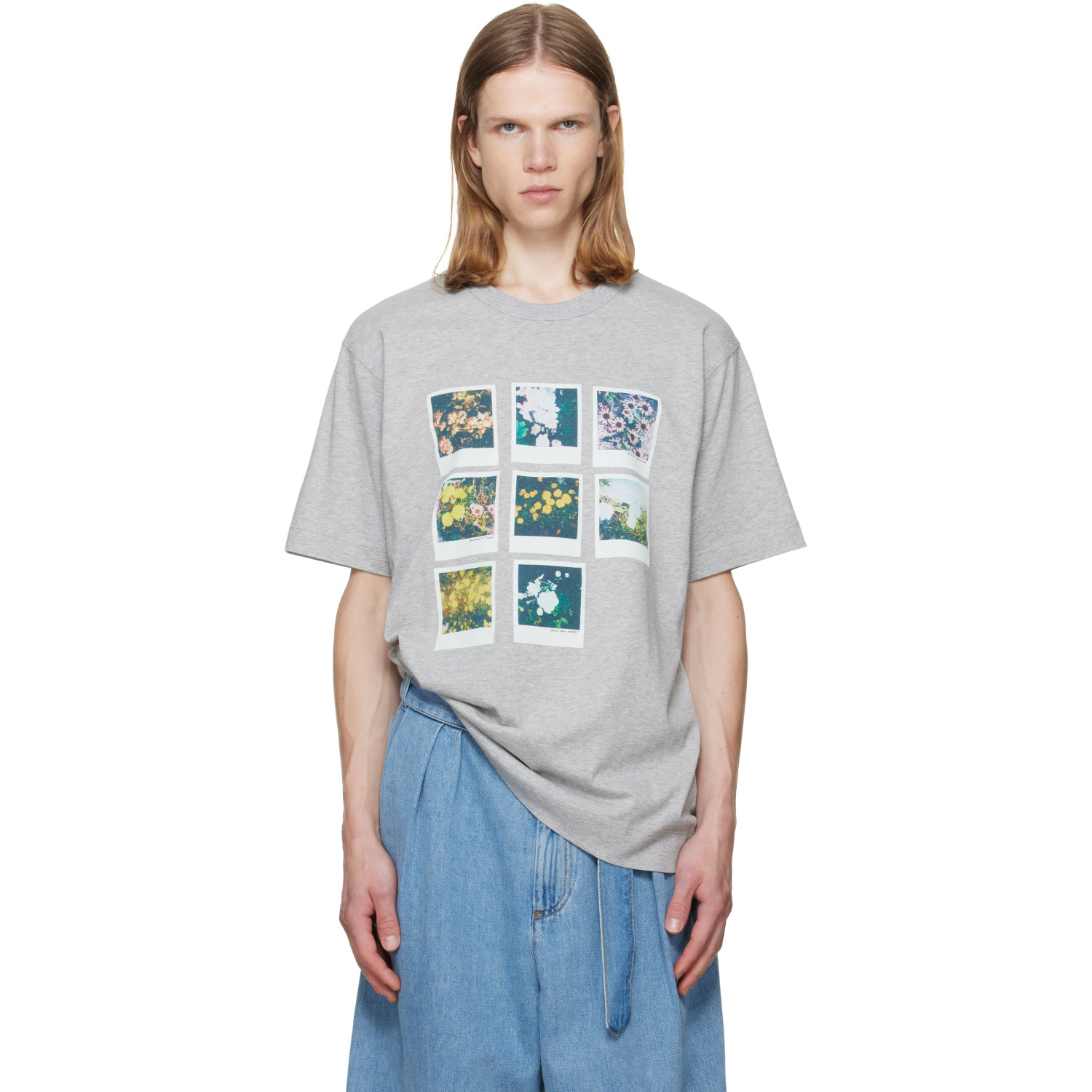 Dries Van Noten Gray Show T-shirt
