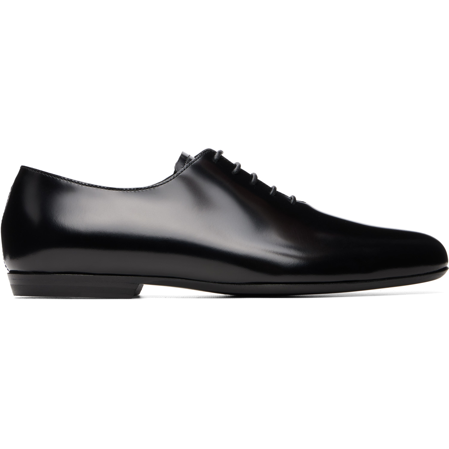 Dries Van Noten Black Leather Oxfords