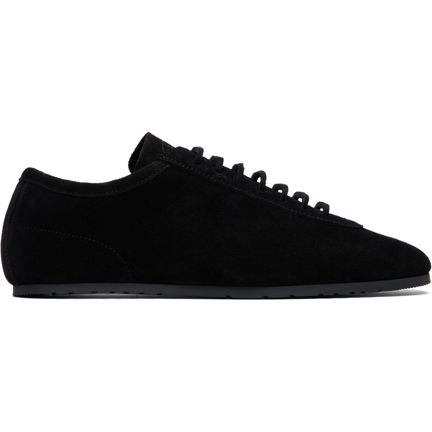 Dries Van Noten Black Suede Sneakers