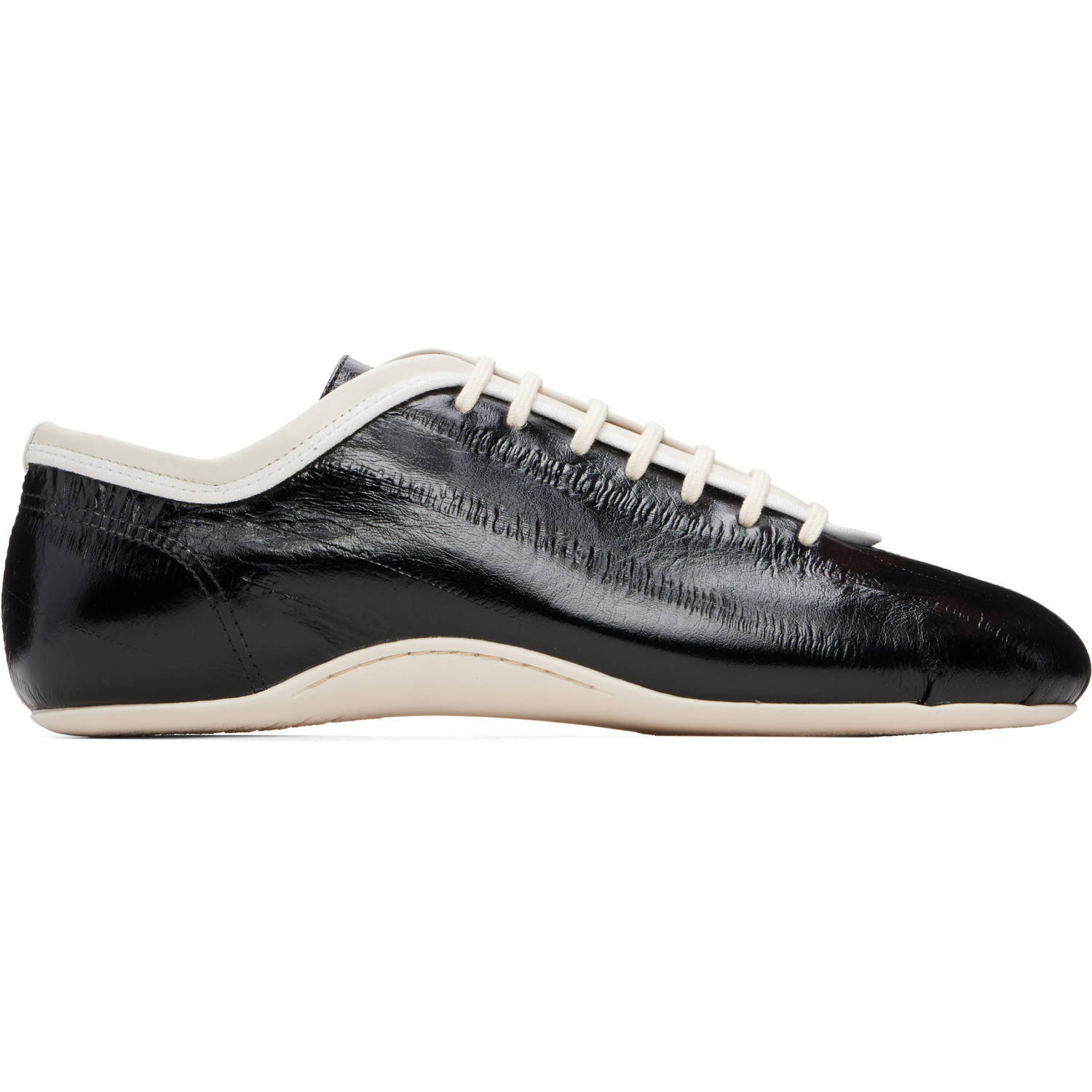 Dries Van Noten Black Ballerina Sneakers