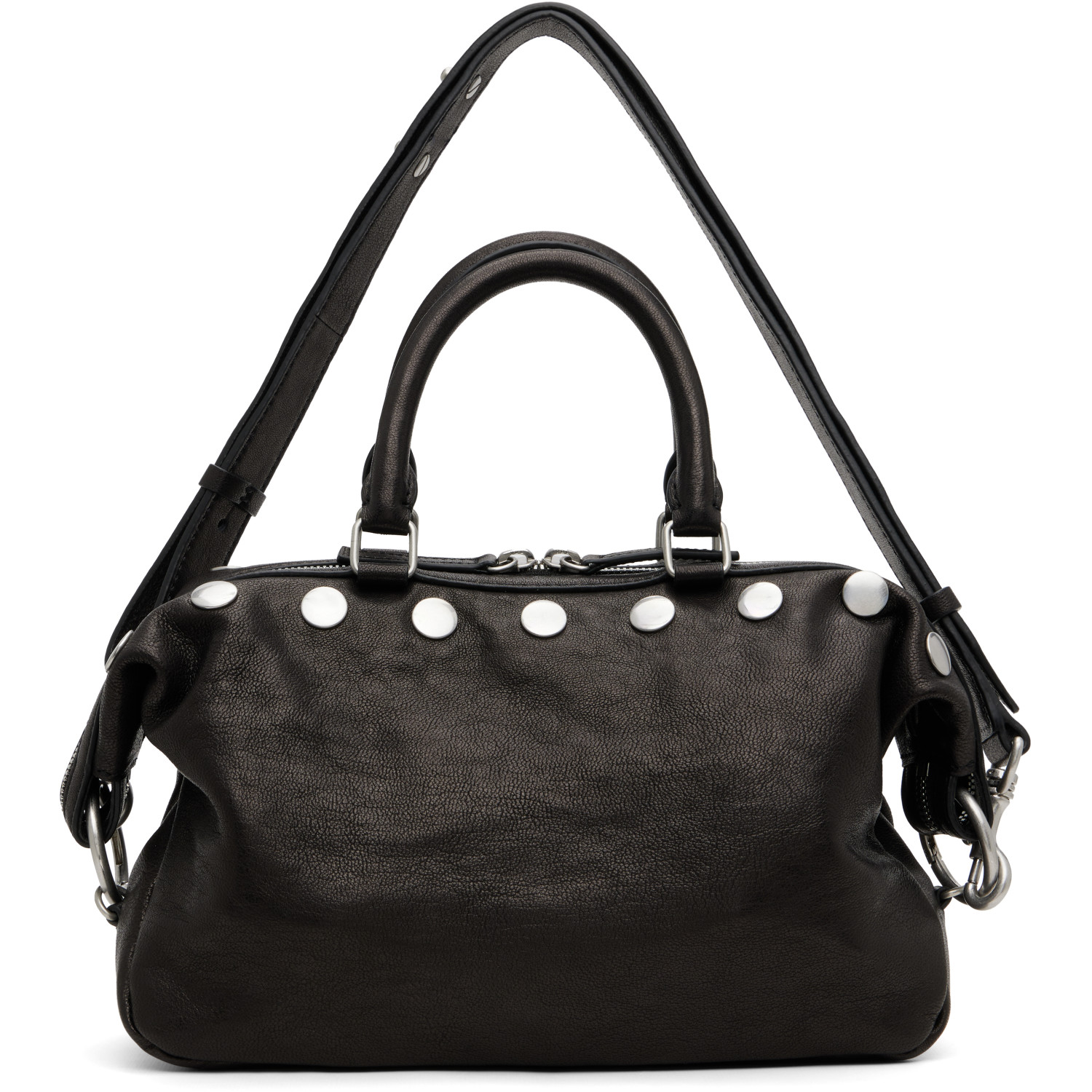 MARGESHERWOOD Black Dumpling Stud Mini Bag