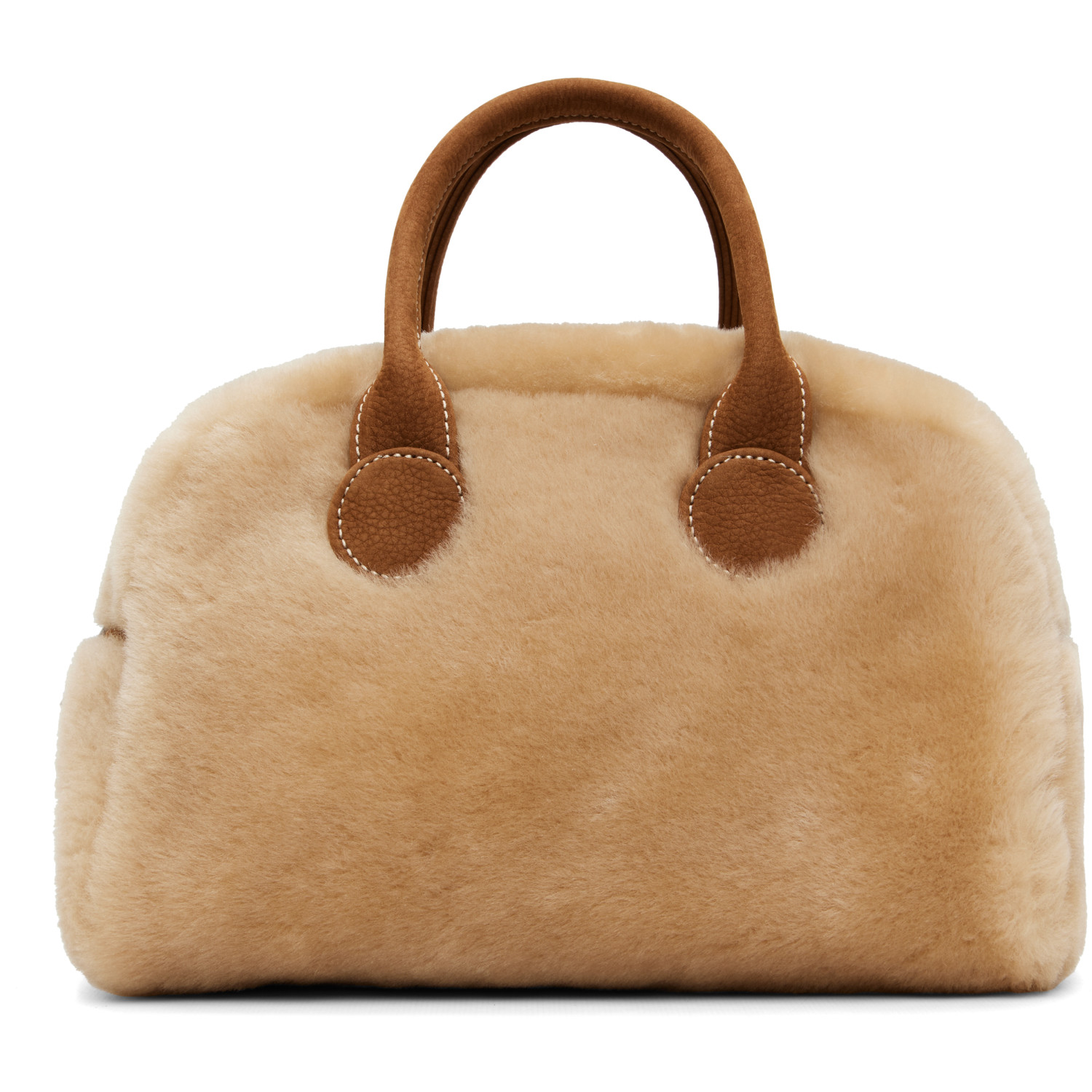 MARGESHERWOOD Beige Soft Bowling Bag