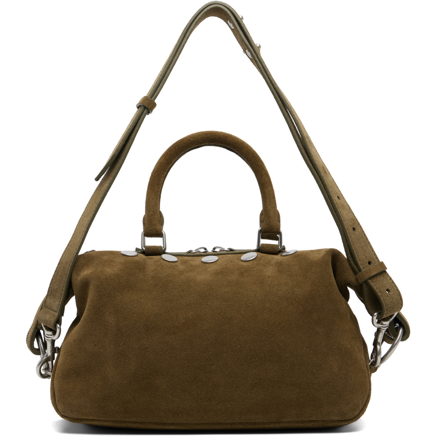 MARGESHERWOOD Khaki Dumpling Stud Mini Bag