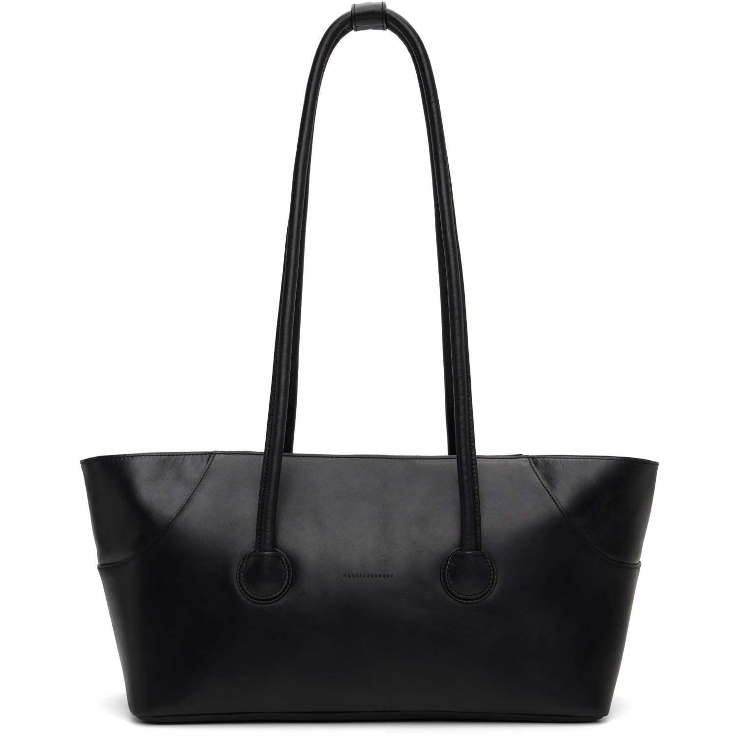 MARGESHERWOOD Black Boat Shopper Large Bag