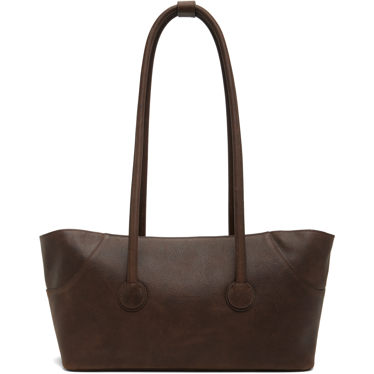 MARGESHERWOOD Brown Boat Shopper Tote