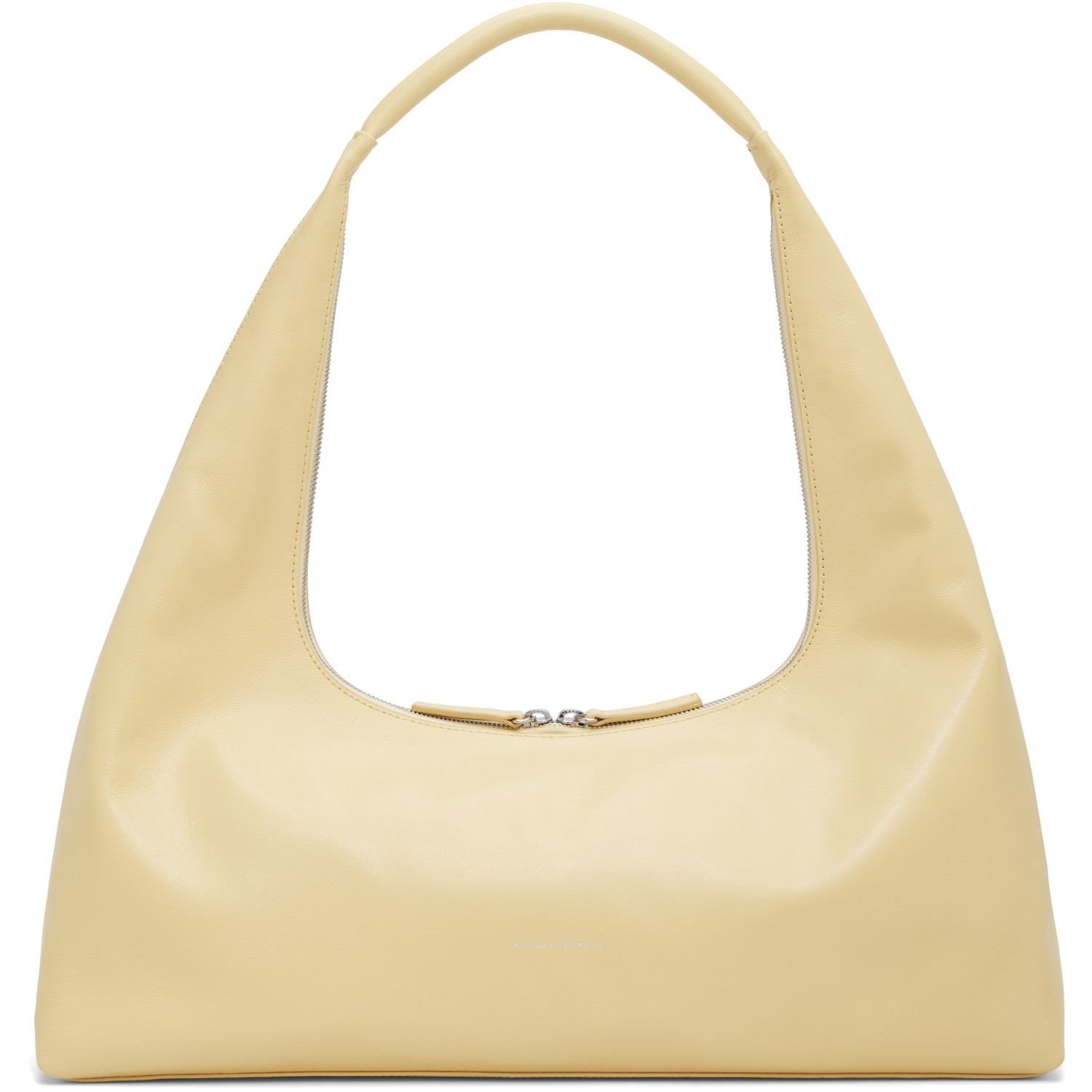 MARGESHERWOOD Yellow Leather Large Bag