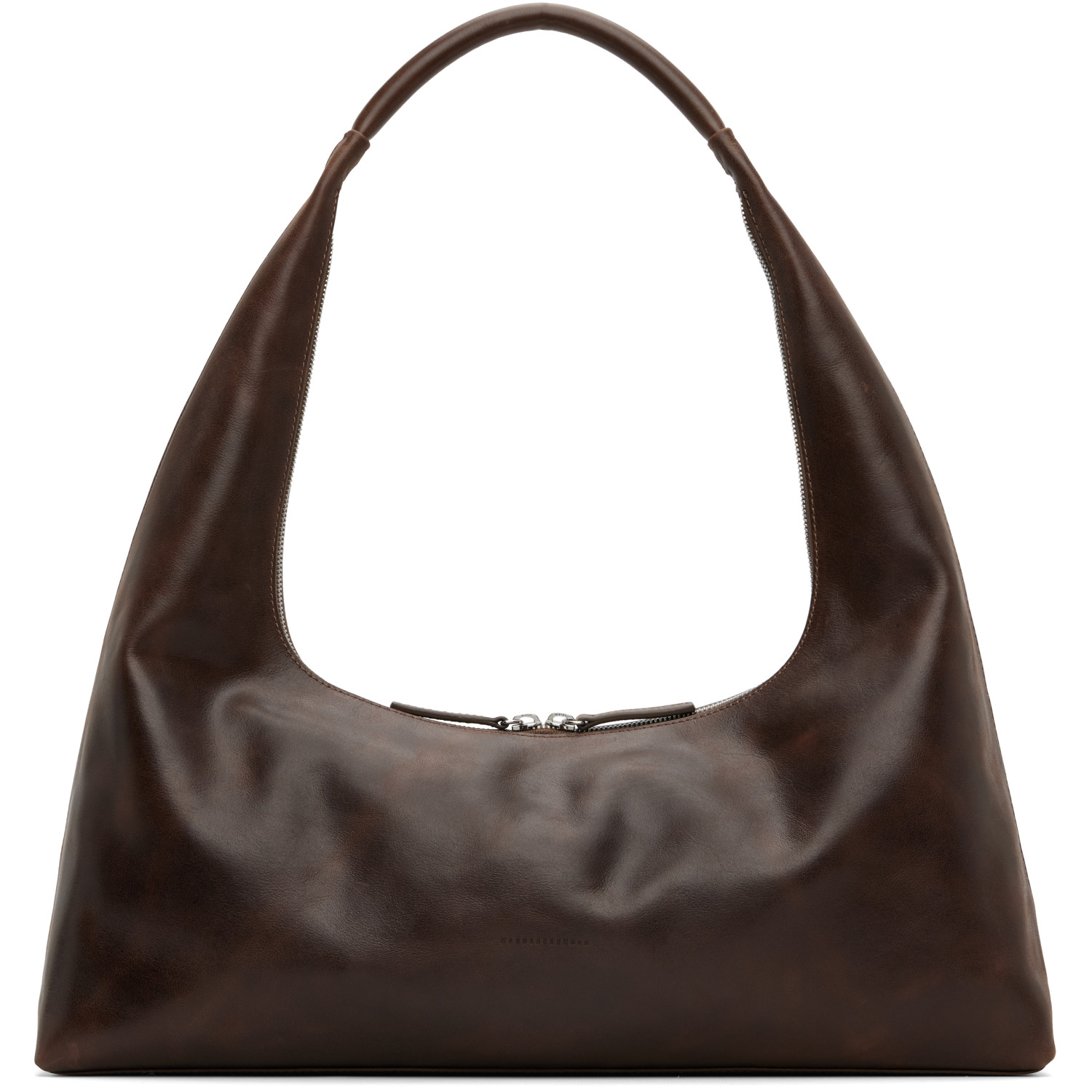 MARGESHERWOOD Brown Leather Large Bag