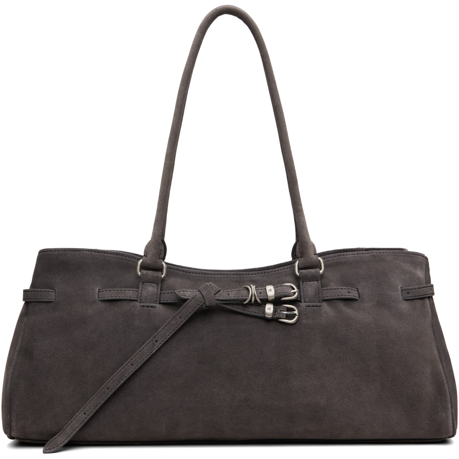 MARGESHERWOOD Gray Soft 'Grandma' Shoulder Bag