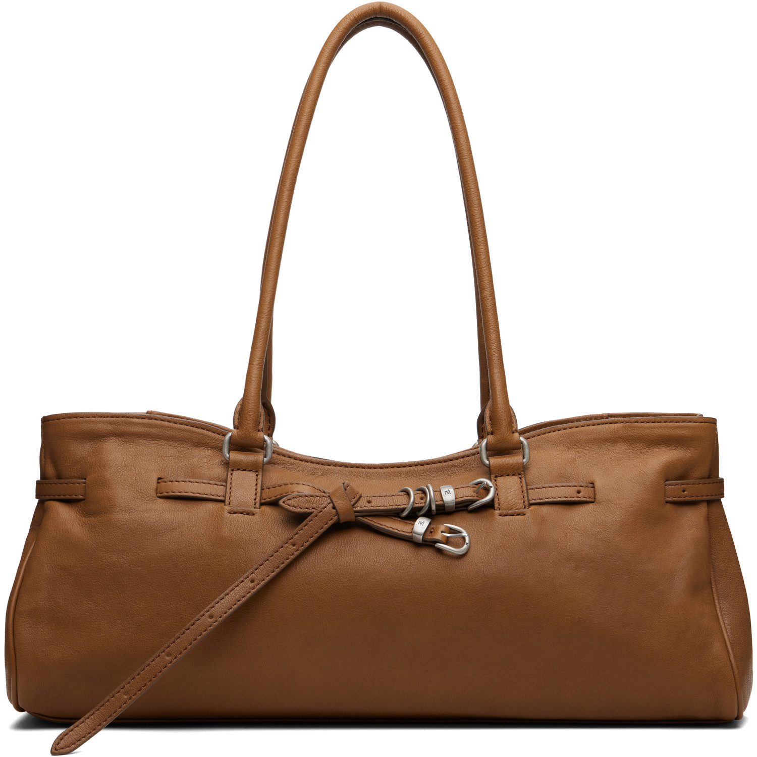 MARGESHERWOOD Tan Soft Grandma Shoulder Bag