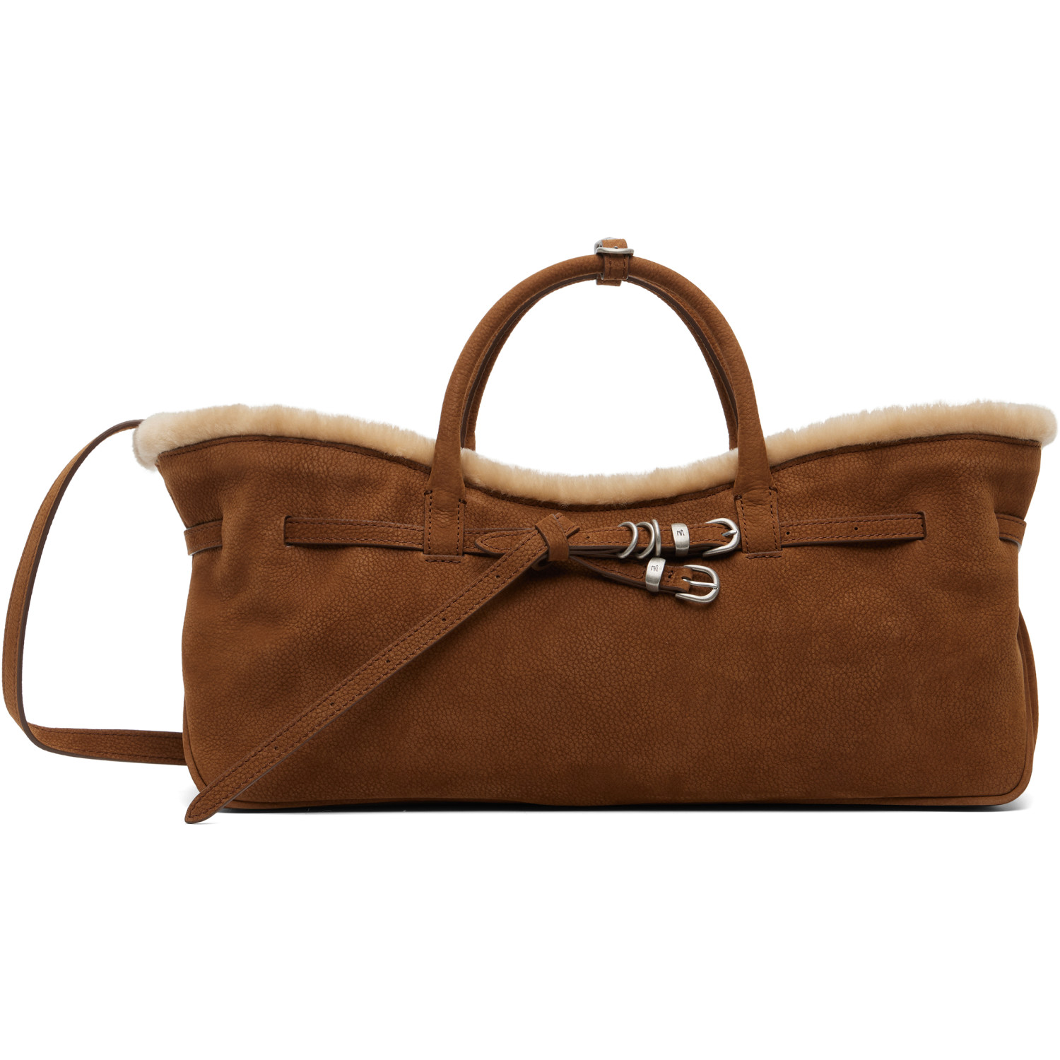 MARGESHERWOOD Tan Grandma Used Bag