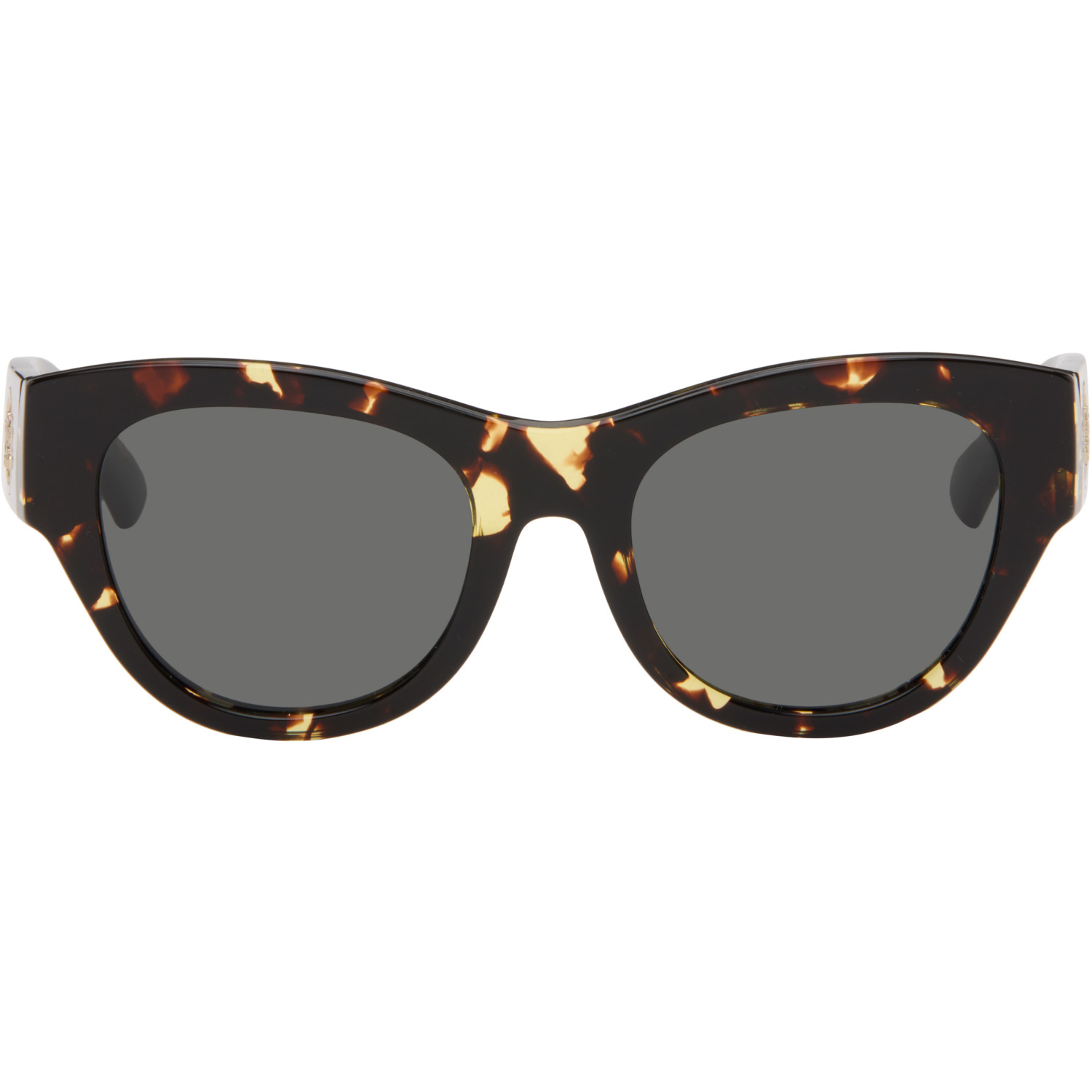 Burberry Tortoiseshell Round Sunglasses