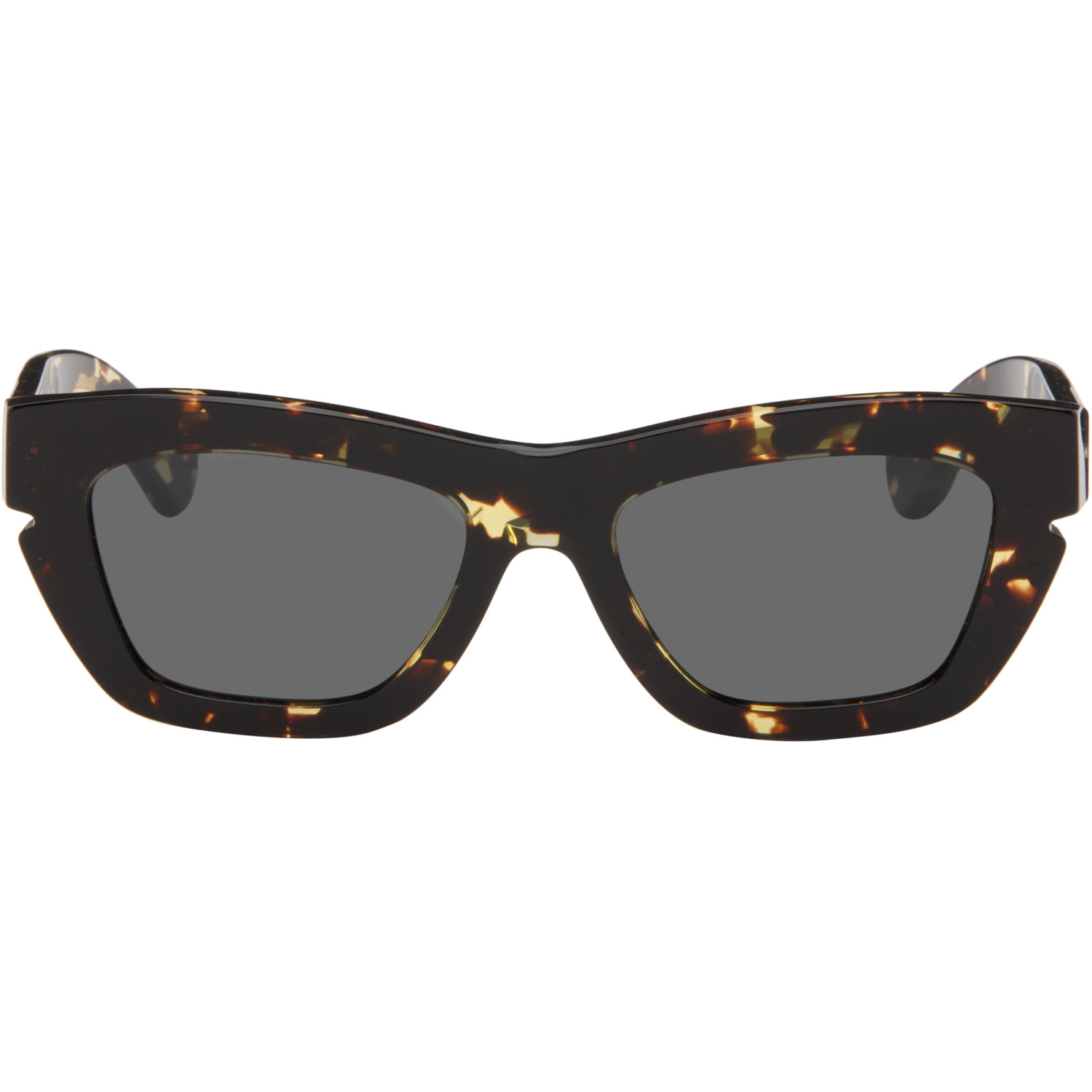 Burberry Brown Rectangle Sunglasses
