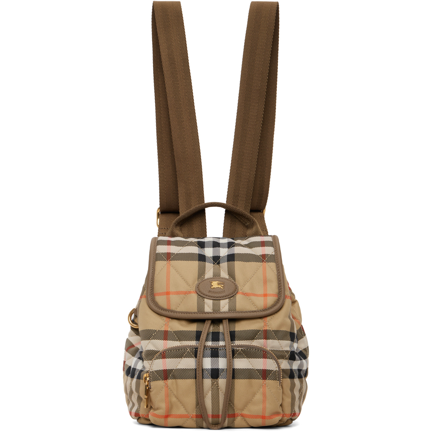 Burberry Beige Mini Horseshoe Backpack​