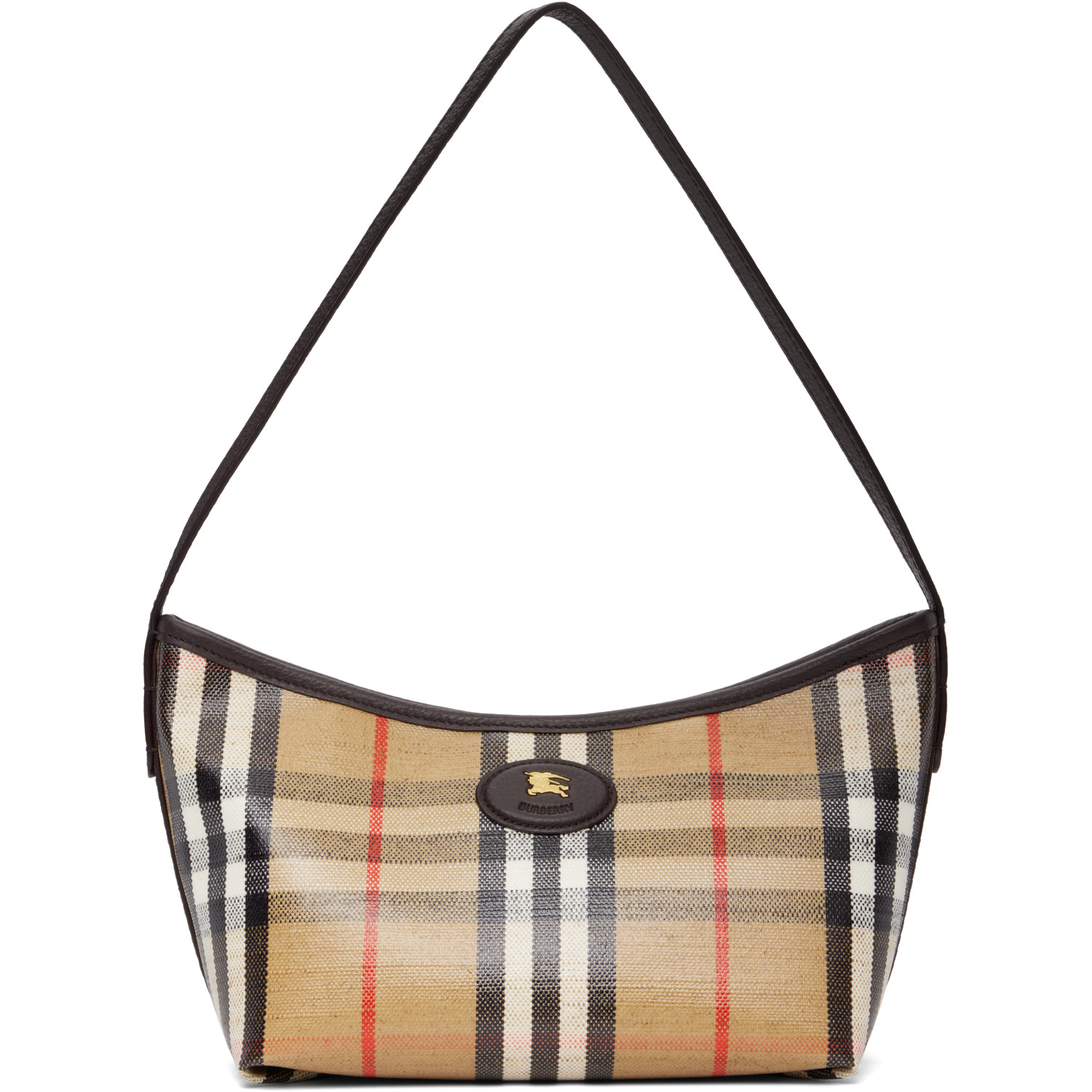 Burberry Beige Mini Highlands Shoulder Bag​