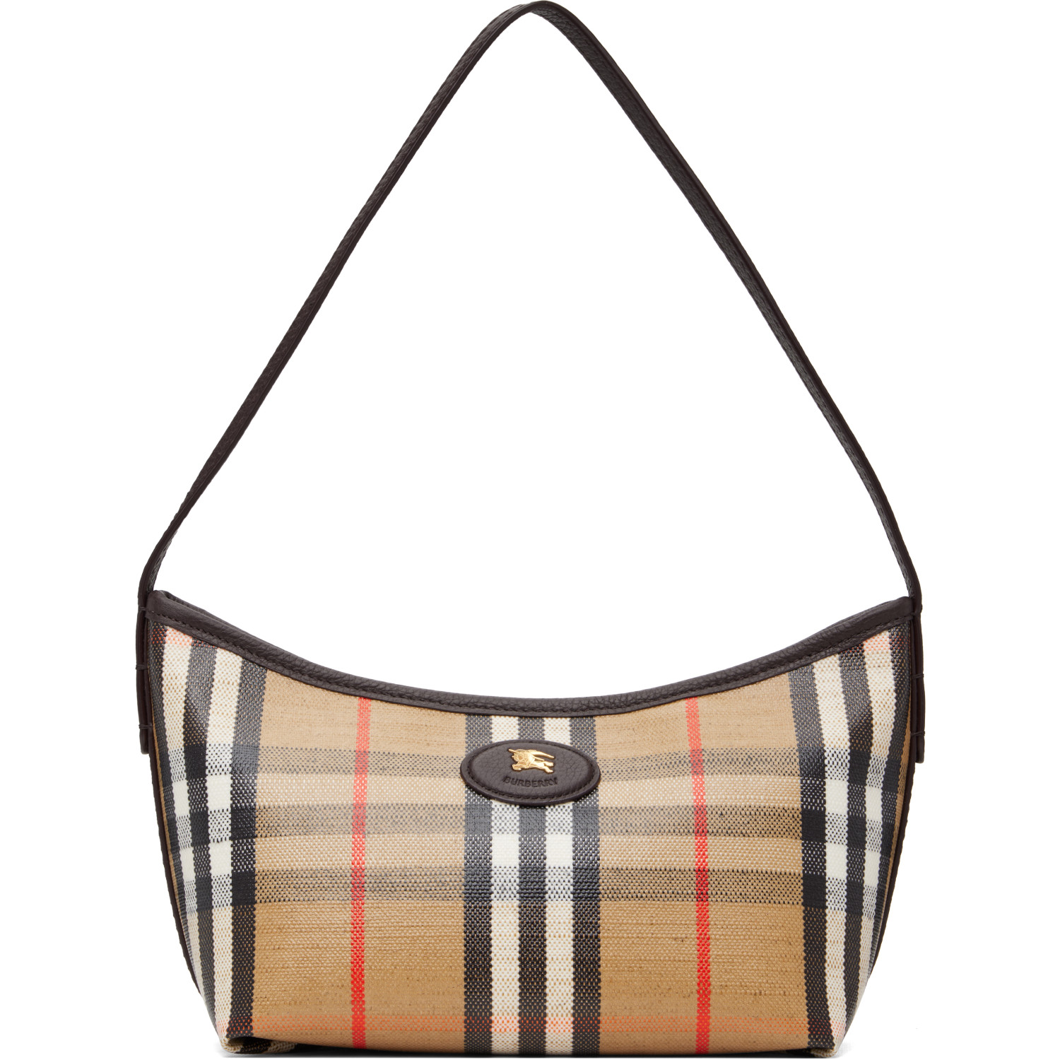 Burberry Beige Mini Highlands Shoulder Bag​