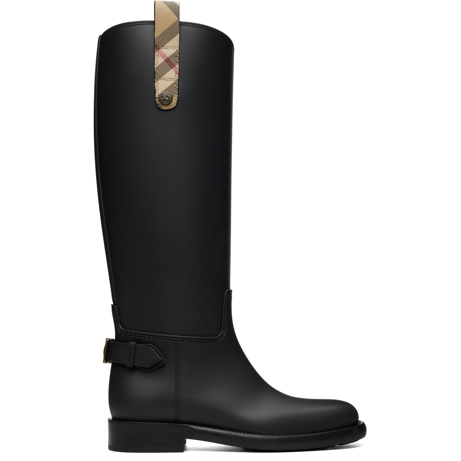 Burberry Black Cavalier Outdoor Boots