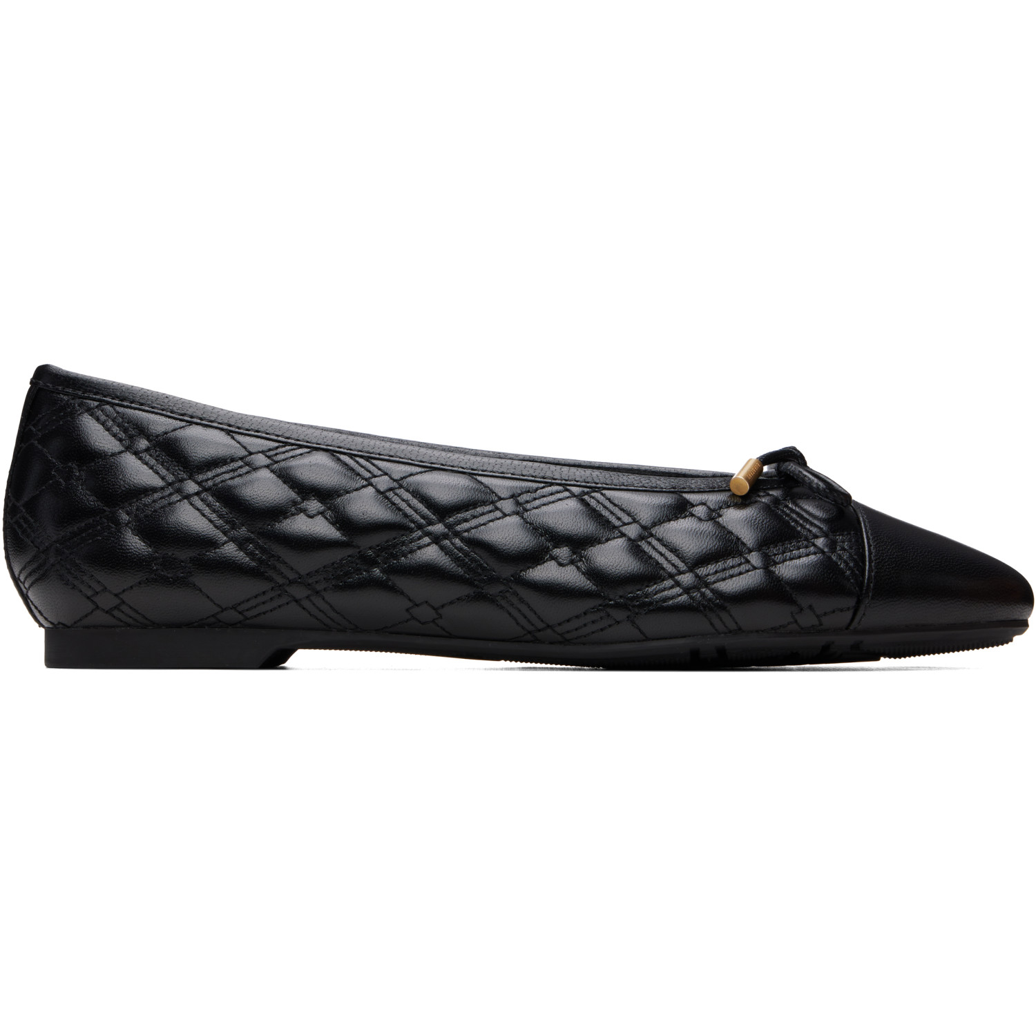 Burberry Black Highgate Ballerina Flats