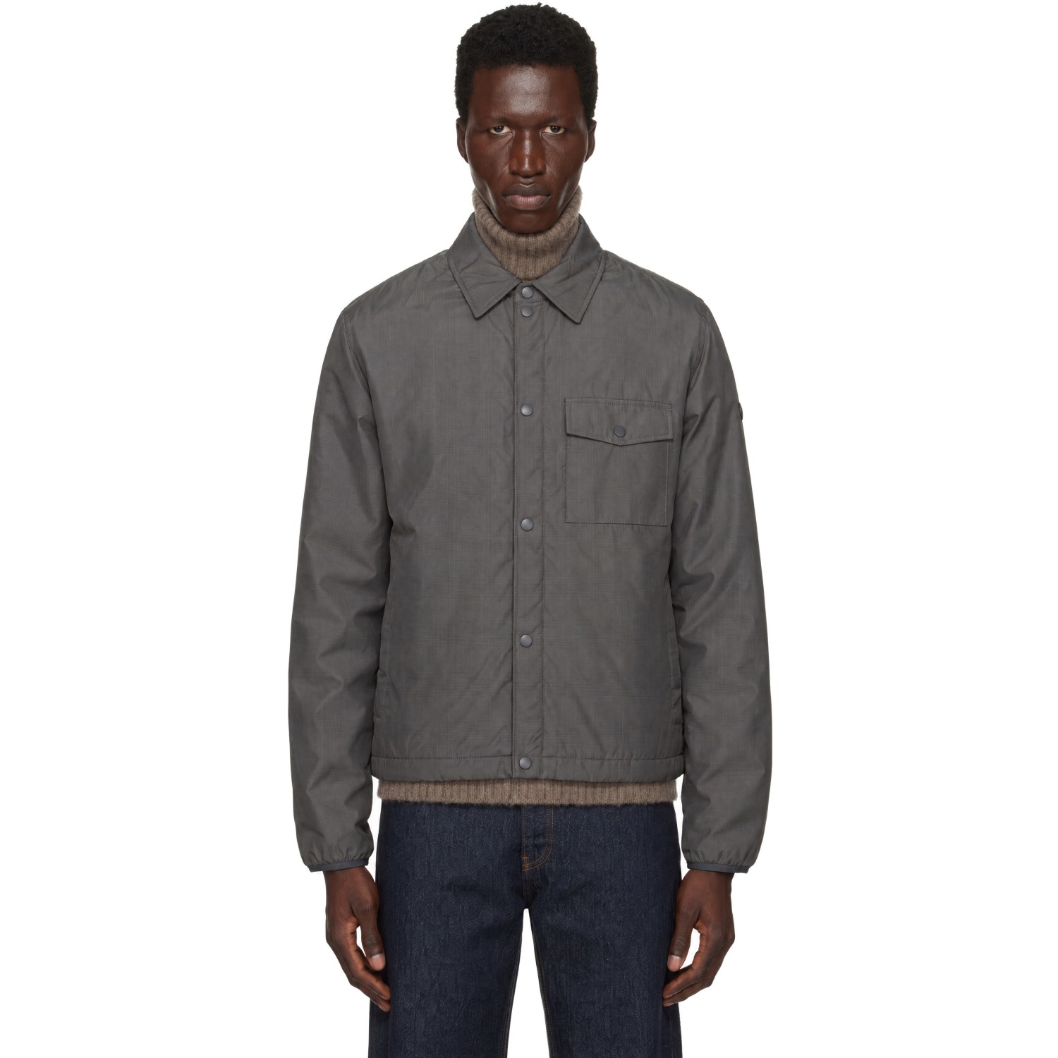Burberry Gray Dalewood Jacket