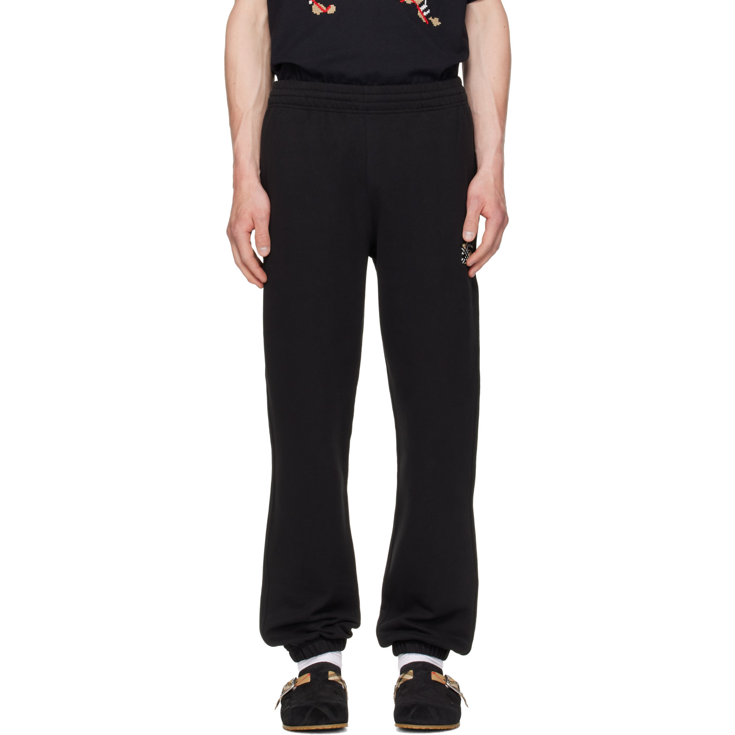 Burberry Black EKD Sweatpants