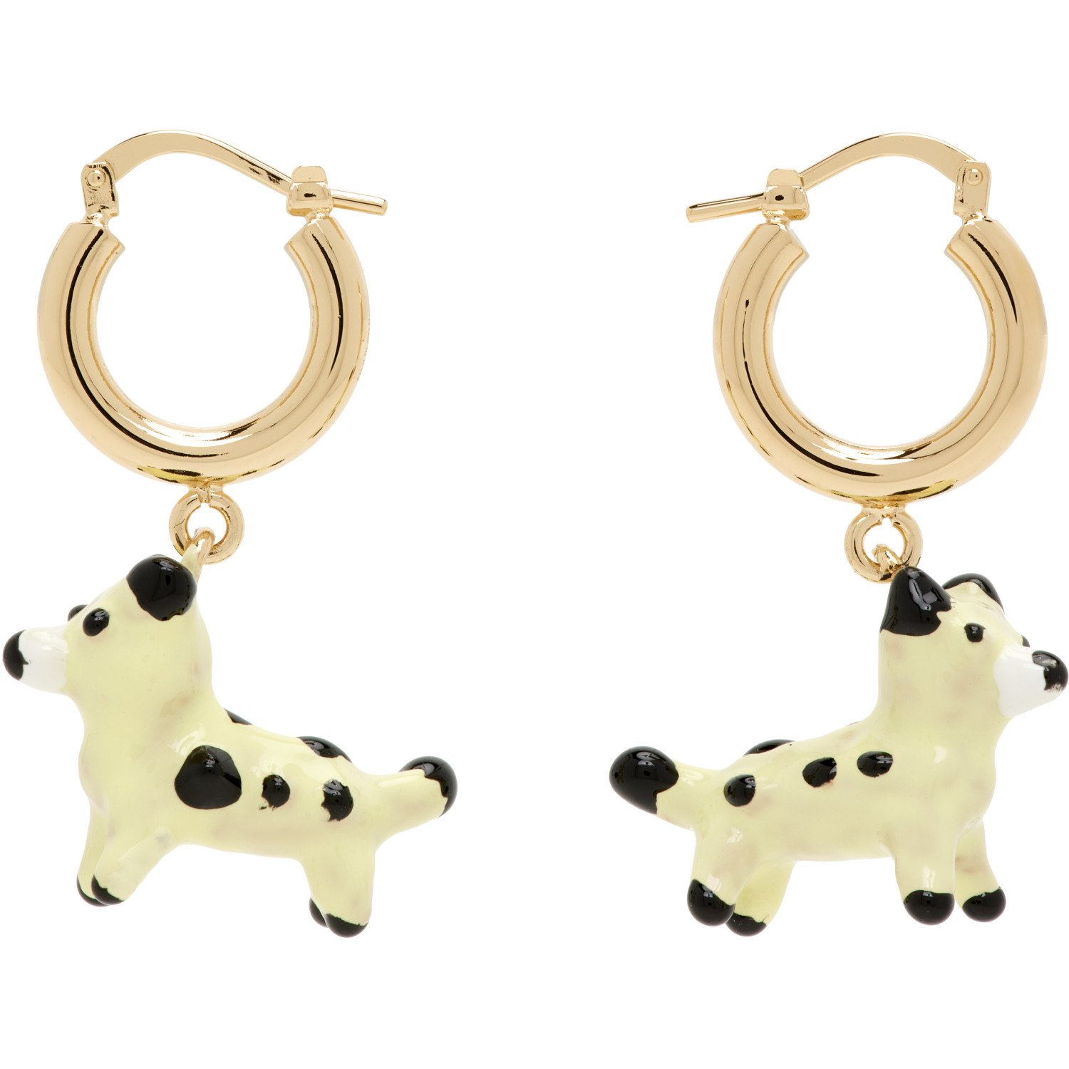 Marni Dog Charm Earrings