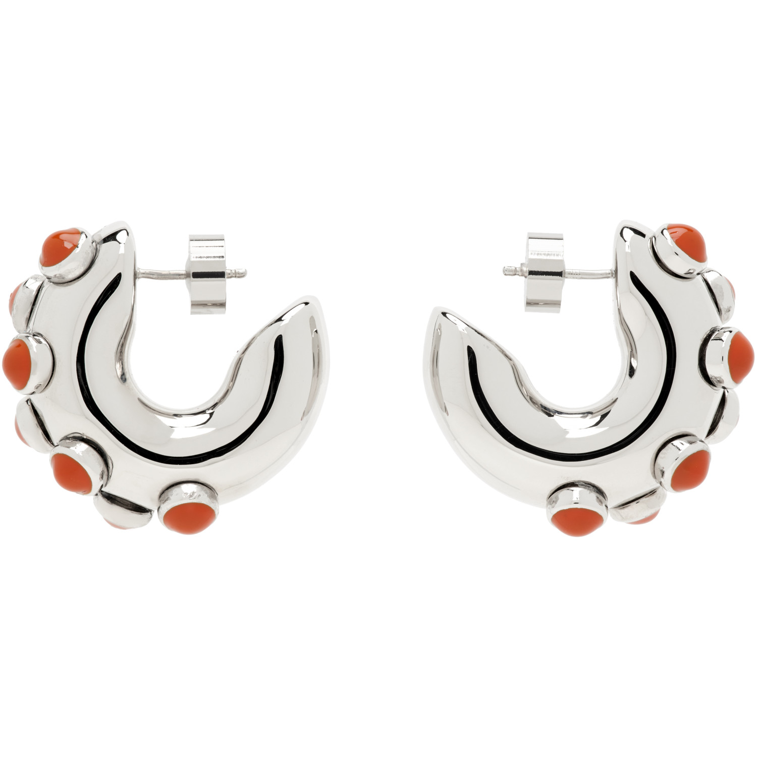 Marni Enameled Metal Earrings