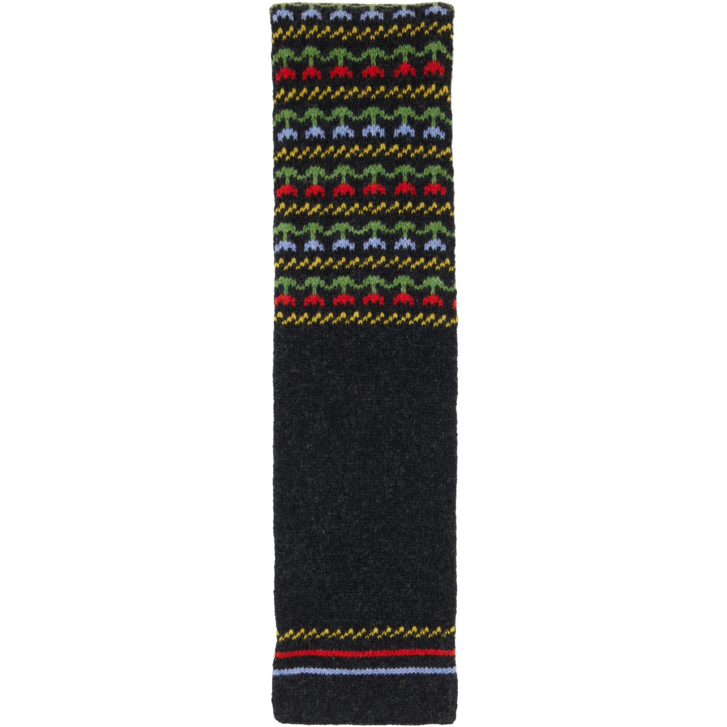 Marni Gray Virgin Wool Scarf