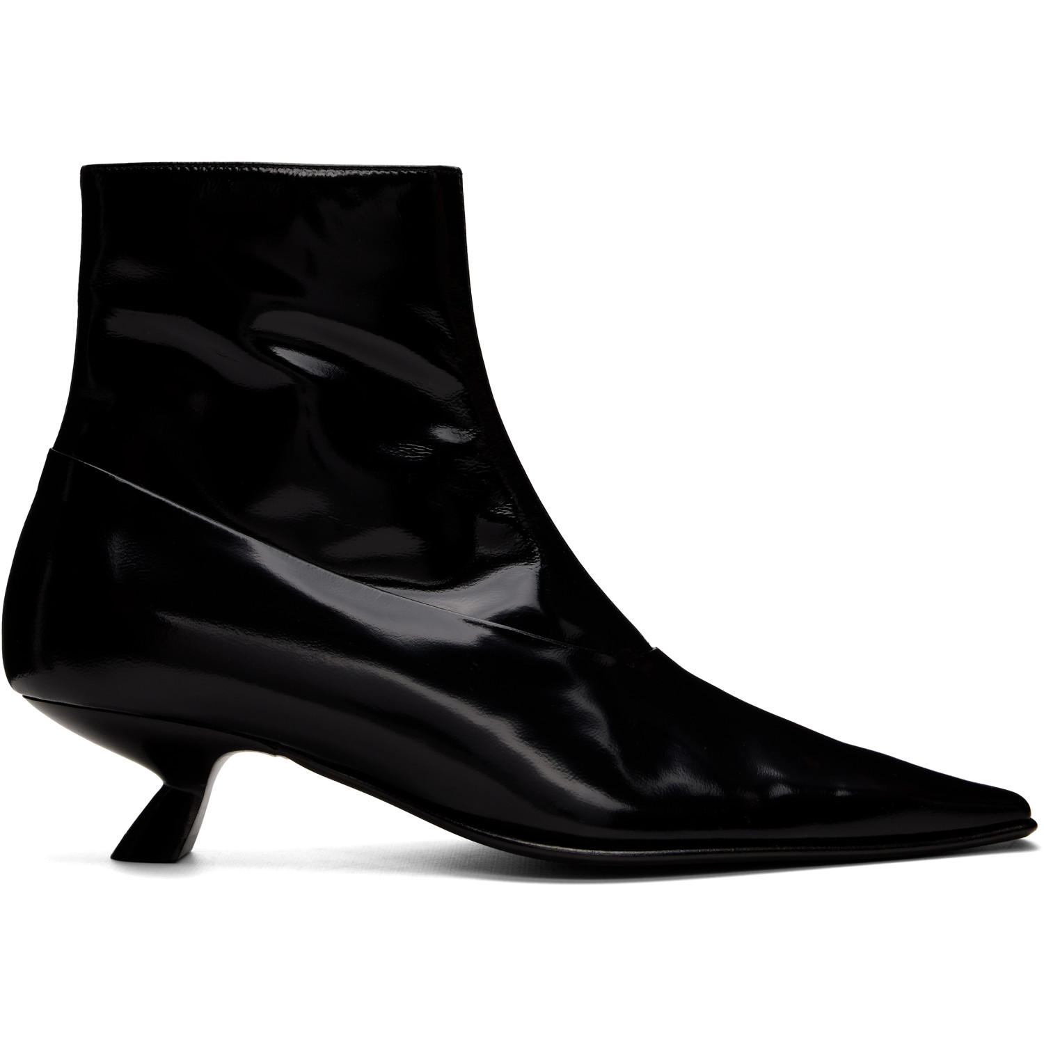 Marni Black Leather Boots