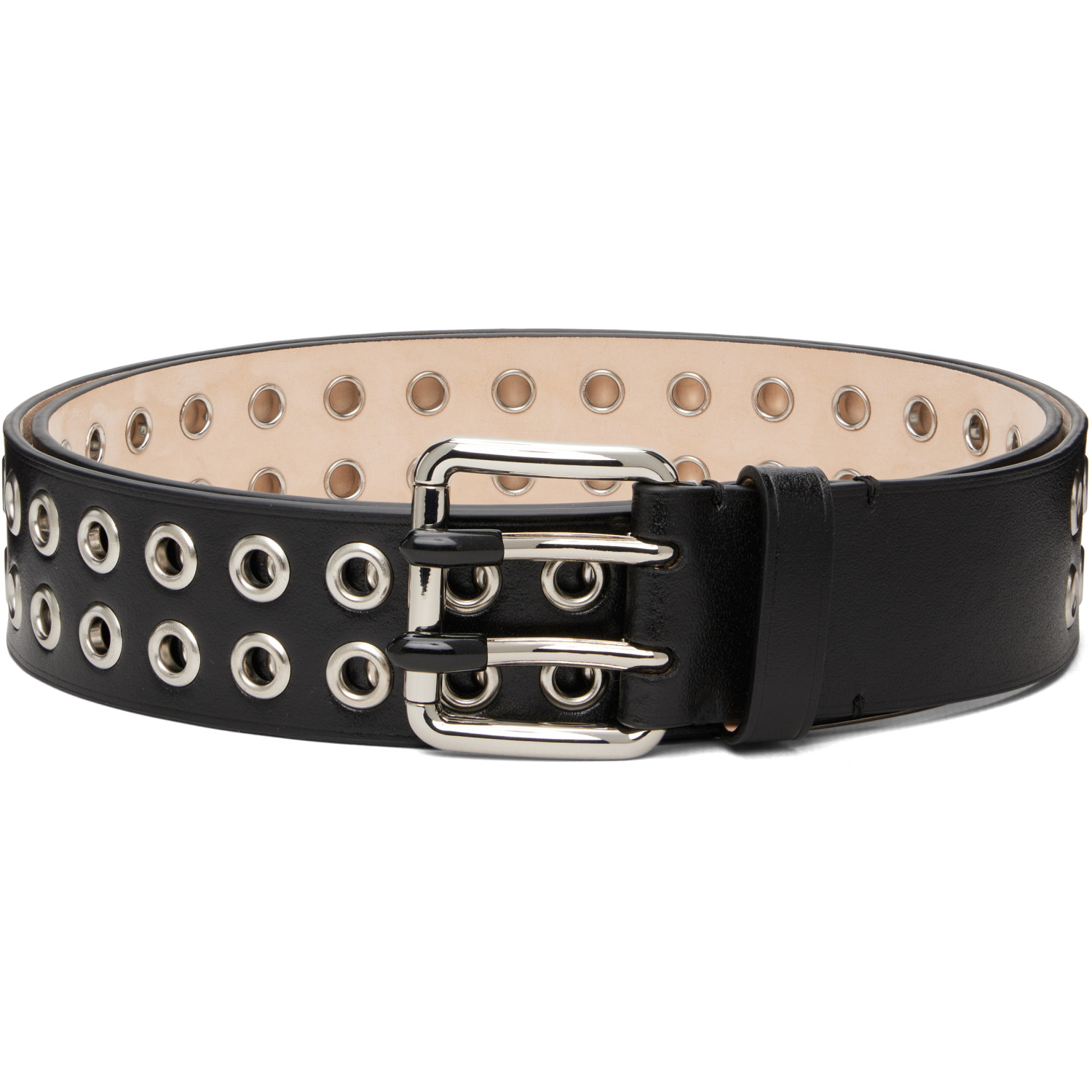 Marni Black Grommet Belt