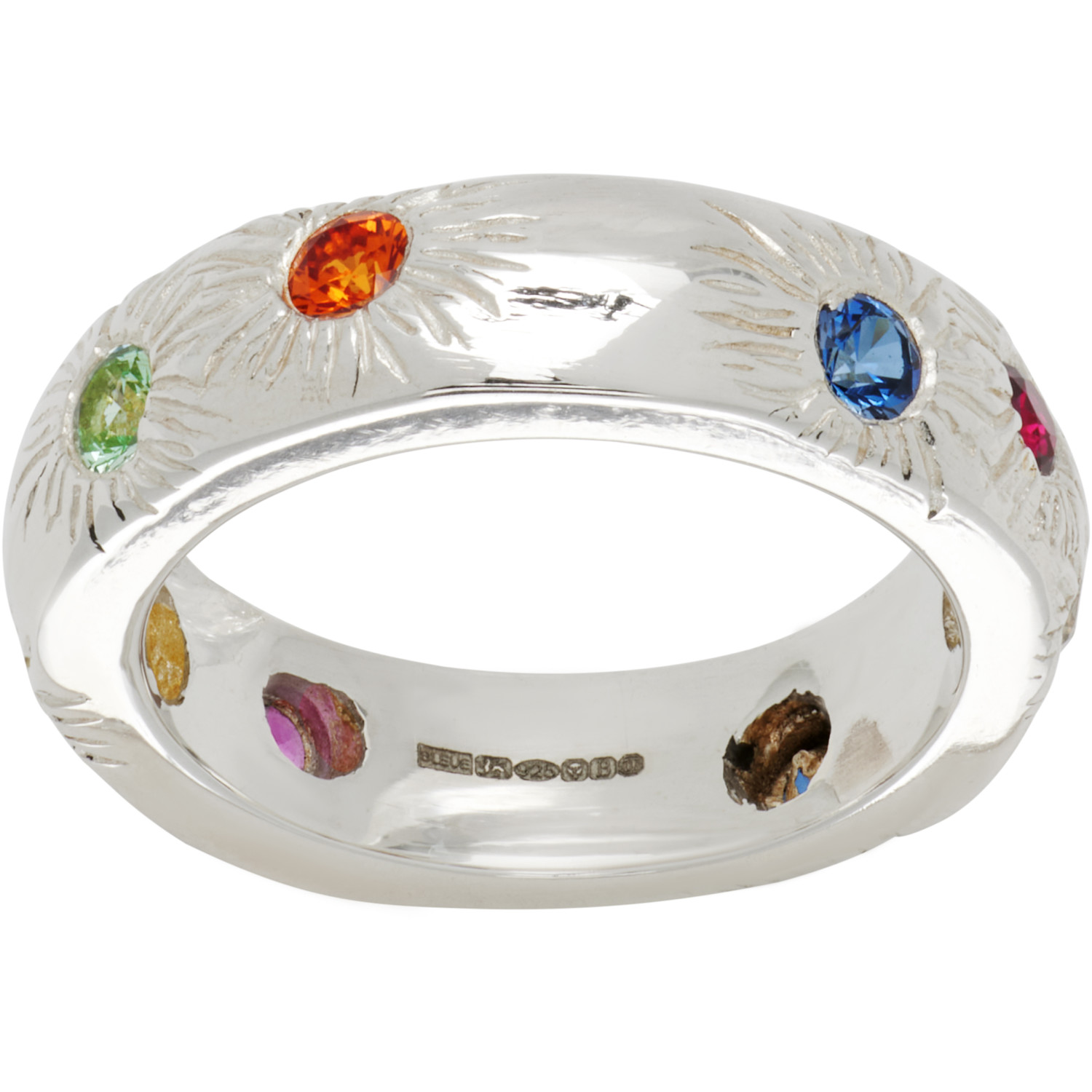Bleue Burnham Mycorrhizal Ring In Sterling Silver | Mu