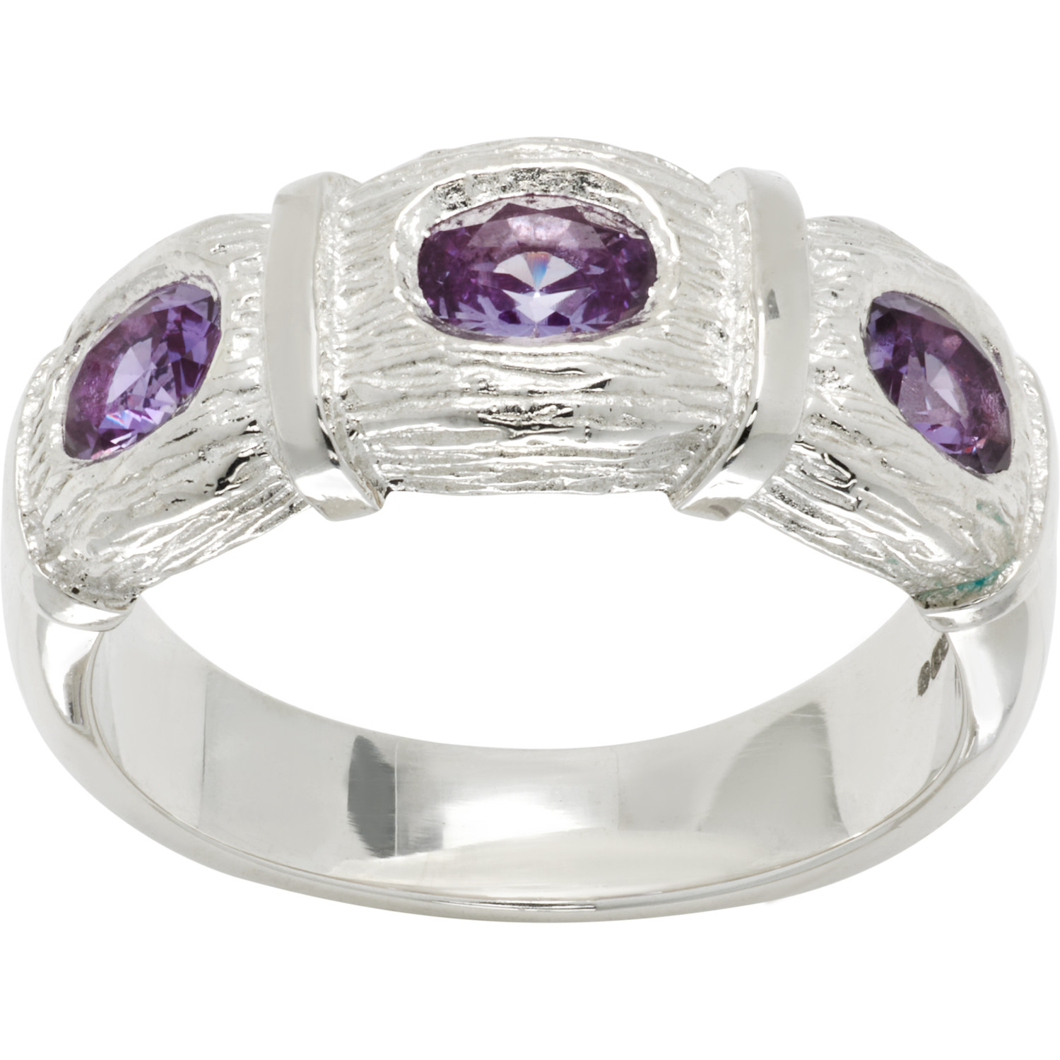 Bleue Burnham Ssense Exclusive Window Box Ring In Sterling Silver | Bl