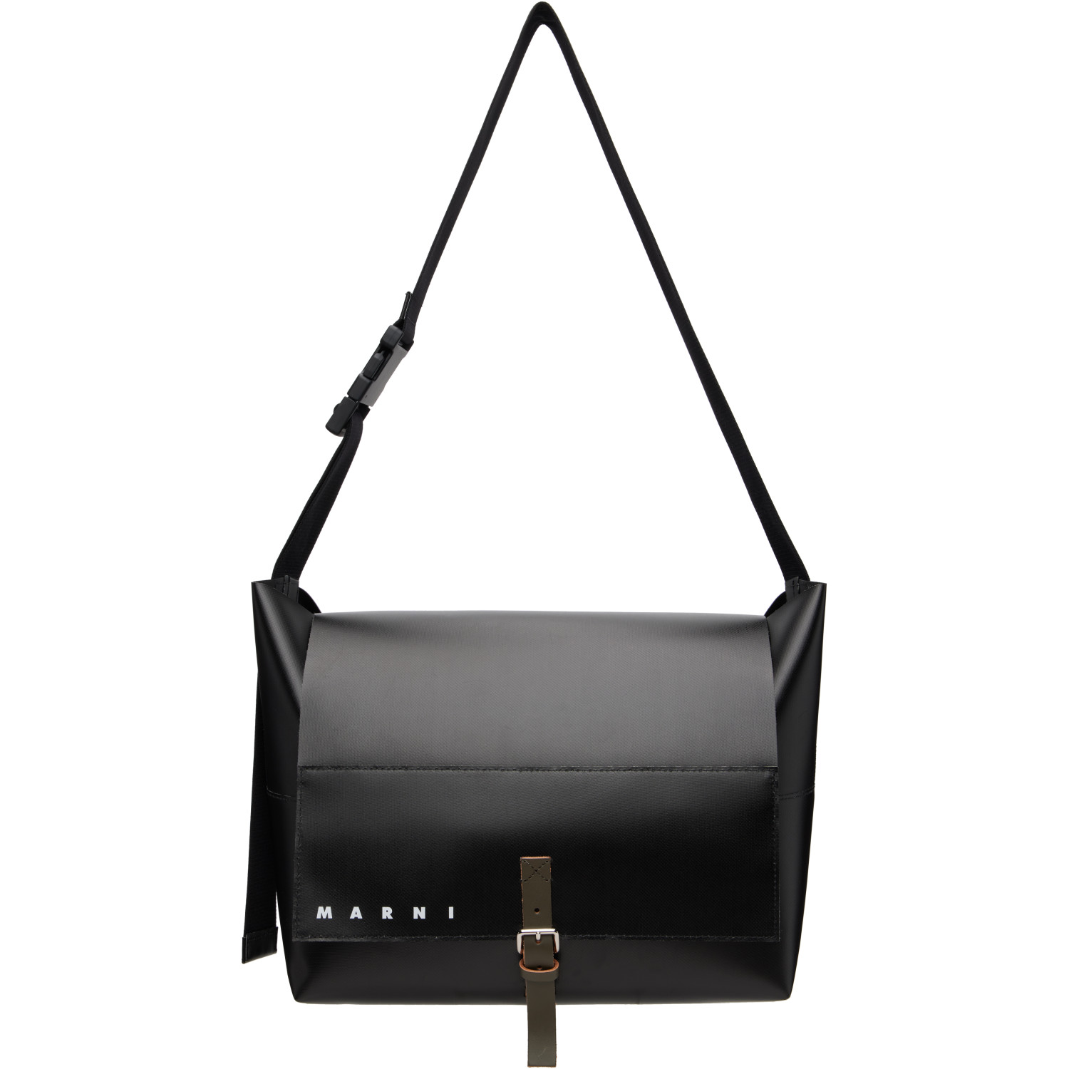 Marni Black Messenger Bag