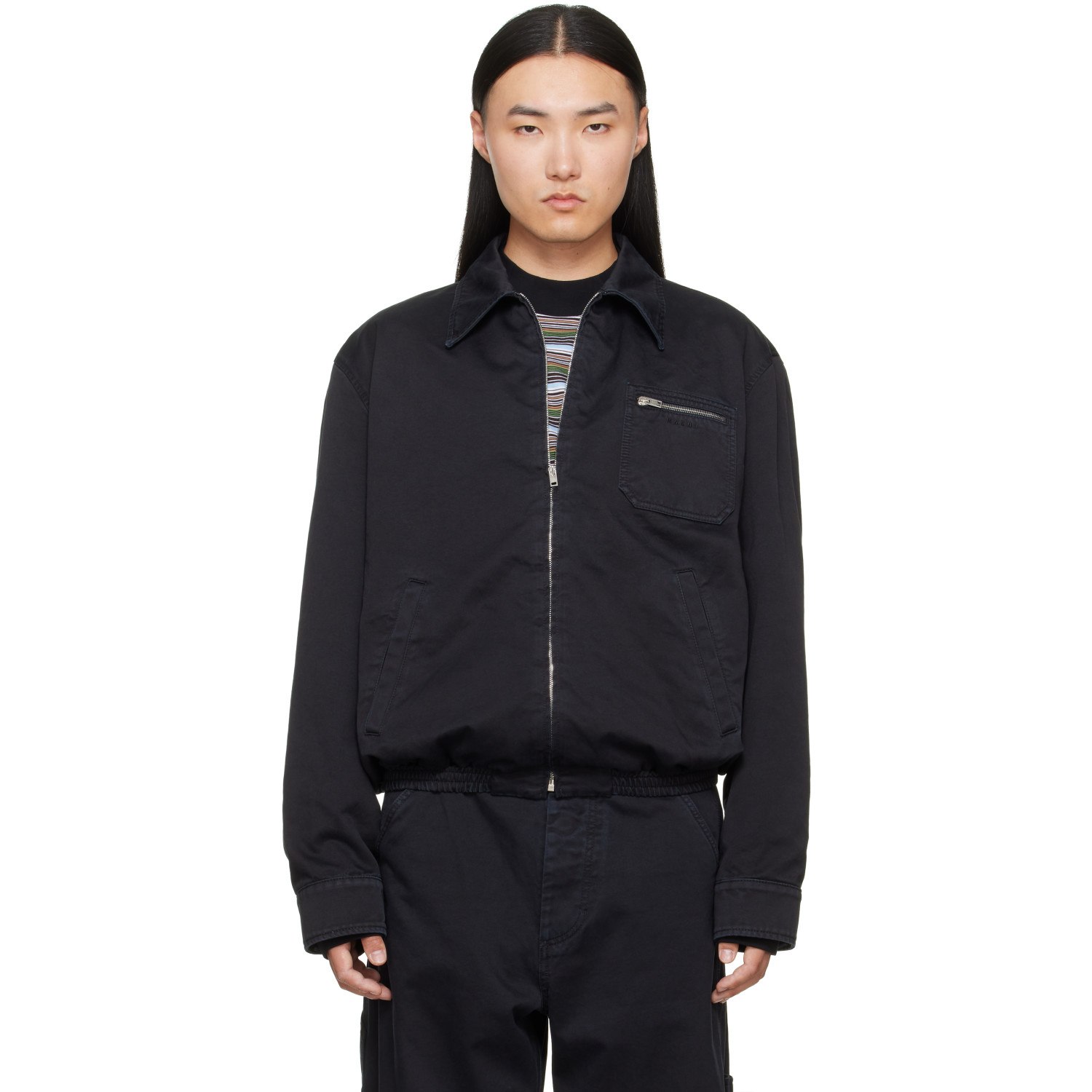 Marni Black Zip Jacket