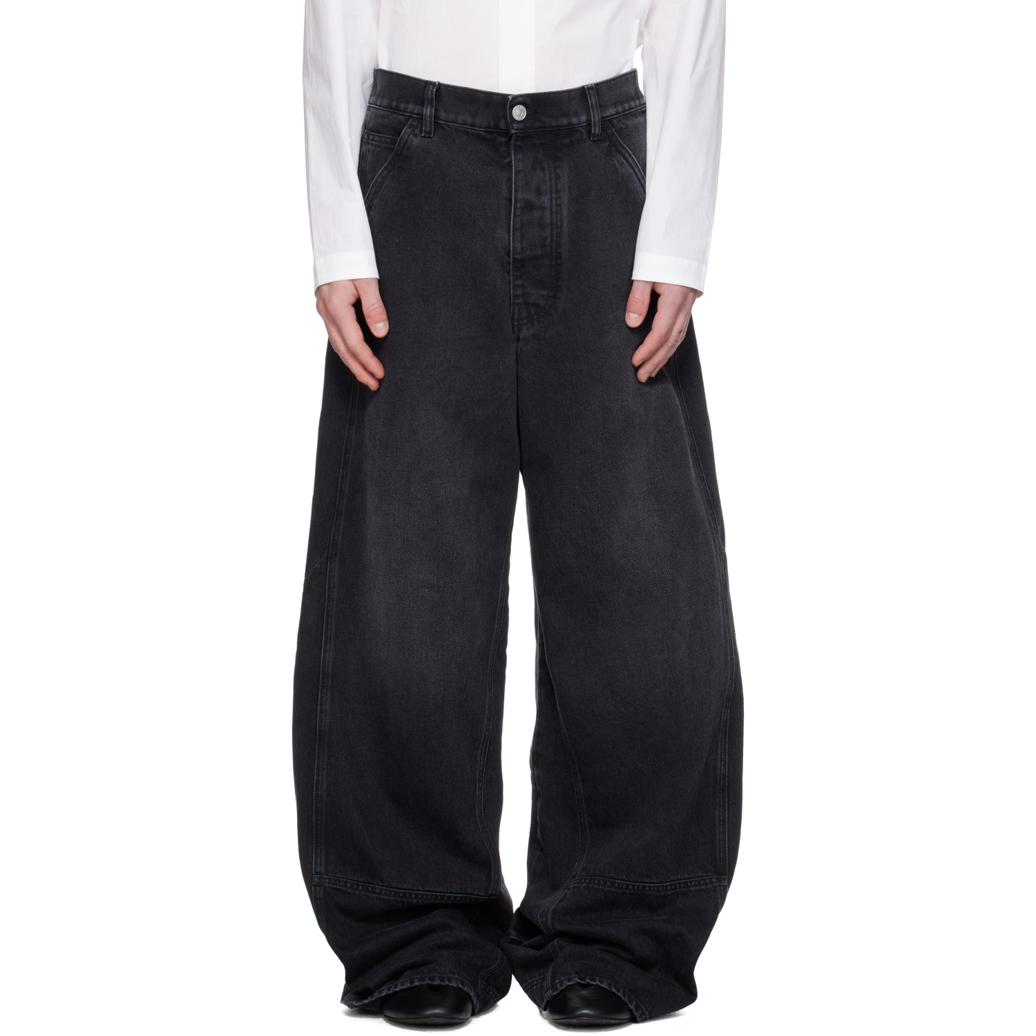 Marni Black Faded Jeans