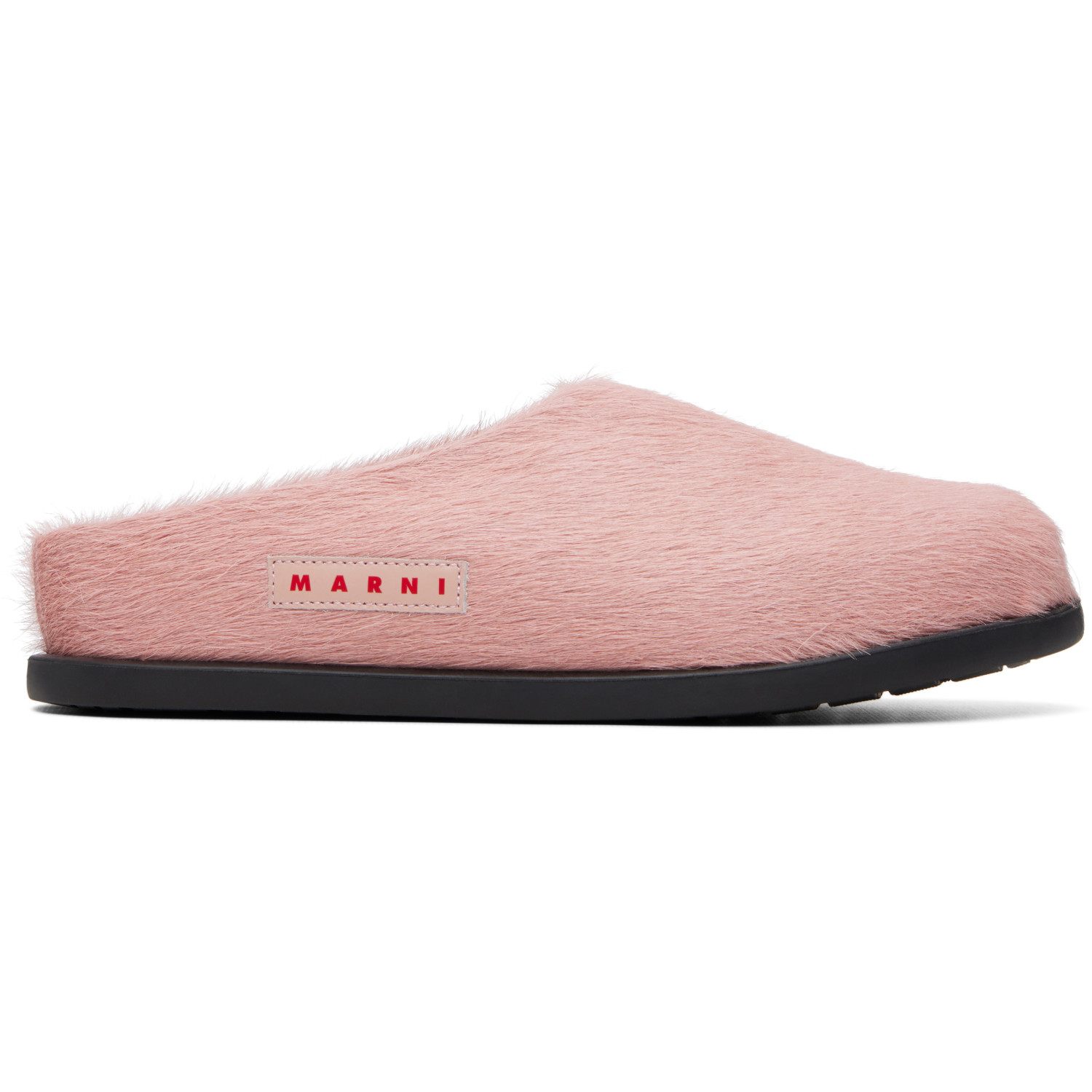 Marni Big Kids Pink Fussbett Sabot Slip-on Loafers