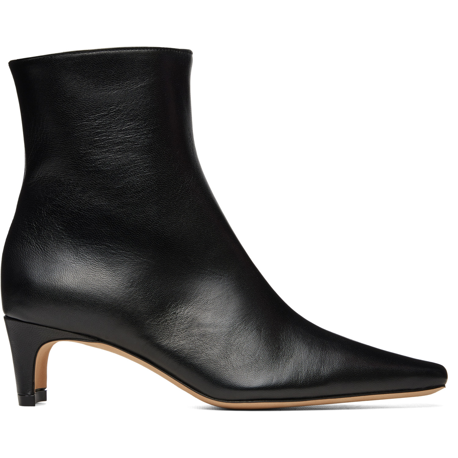 Staud Black Wally Ankle Boots