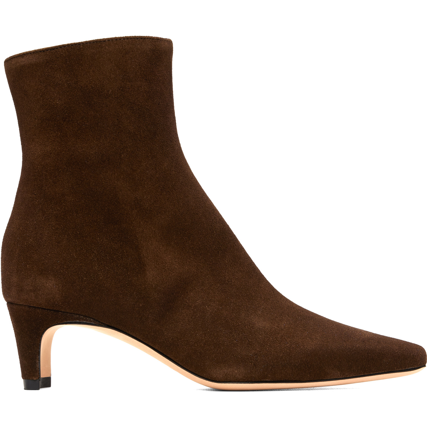 Staud Brown Wally Ankle Boots