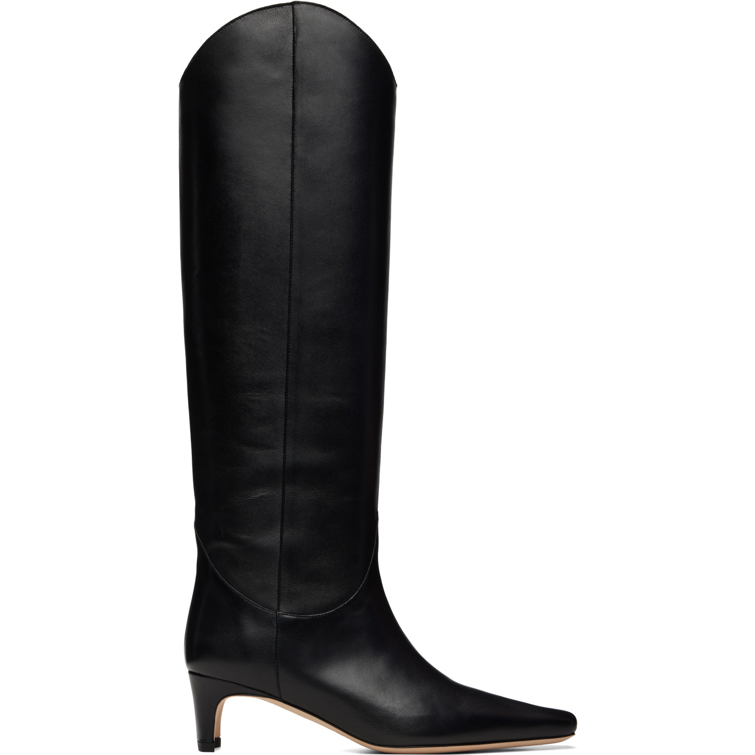 Staud Black Western Wally Tall Boots