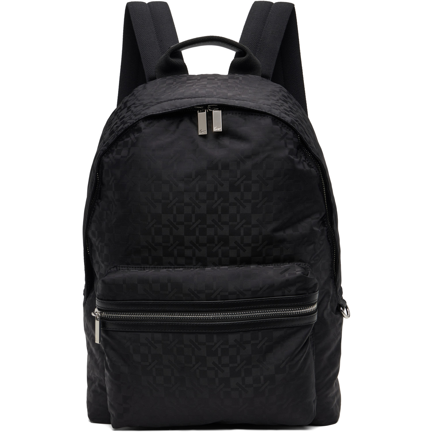 Kenzo Black Kenzo Paris 'Kenzogram' Backpack