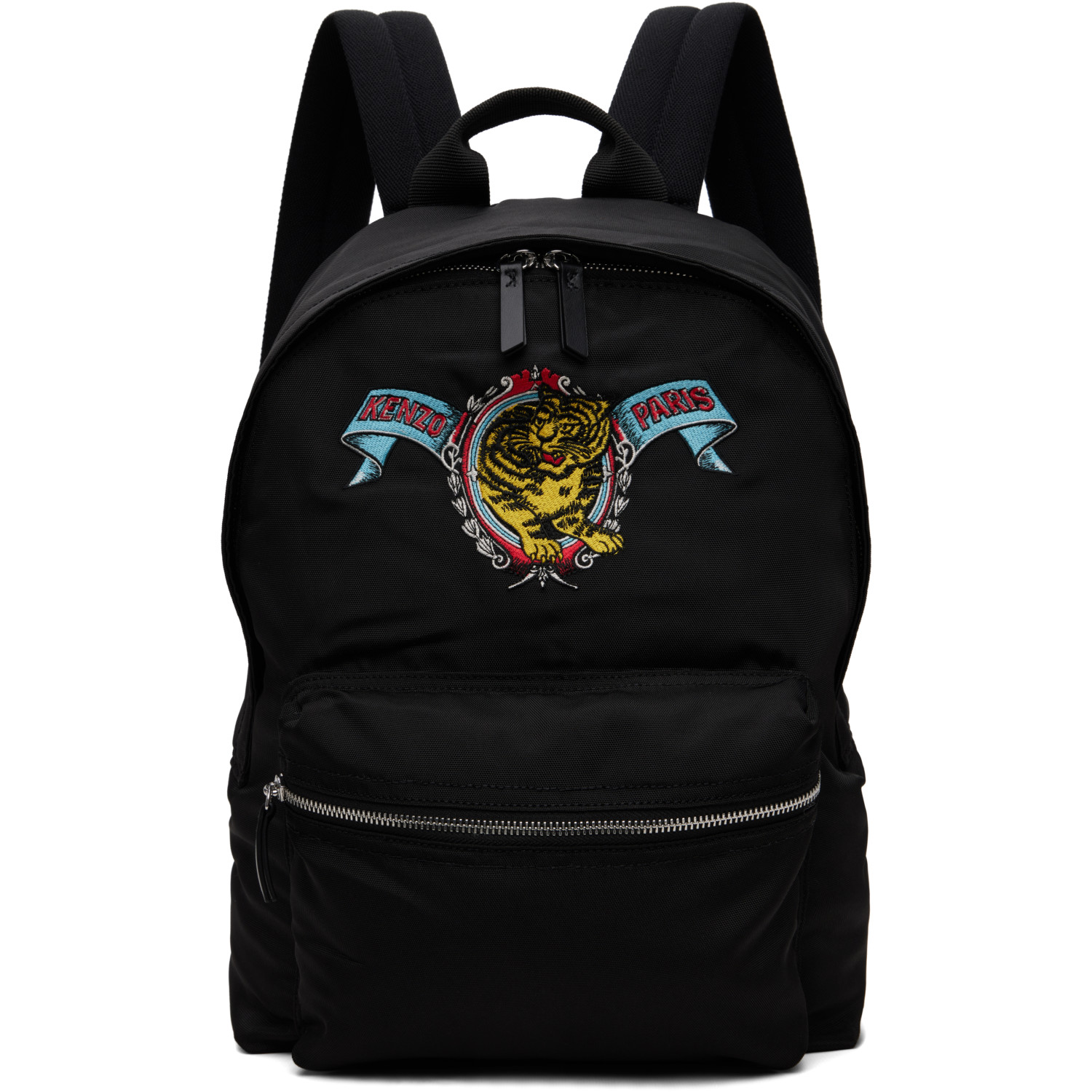 Kenzo Black Kenzo Paris 'KENZO Jumping Tiger' Backpack