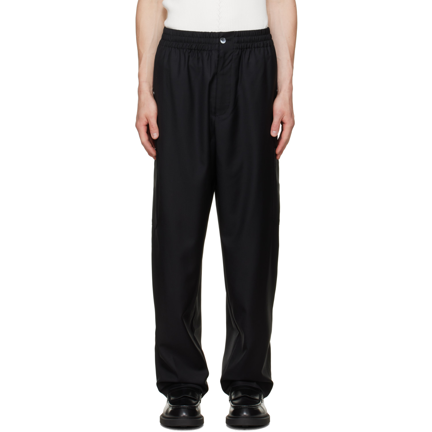 Kenzo Black Kenzo Paris Cargo Jog Trousers