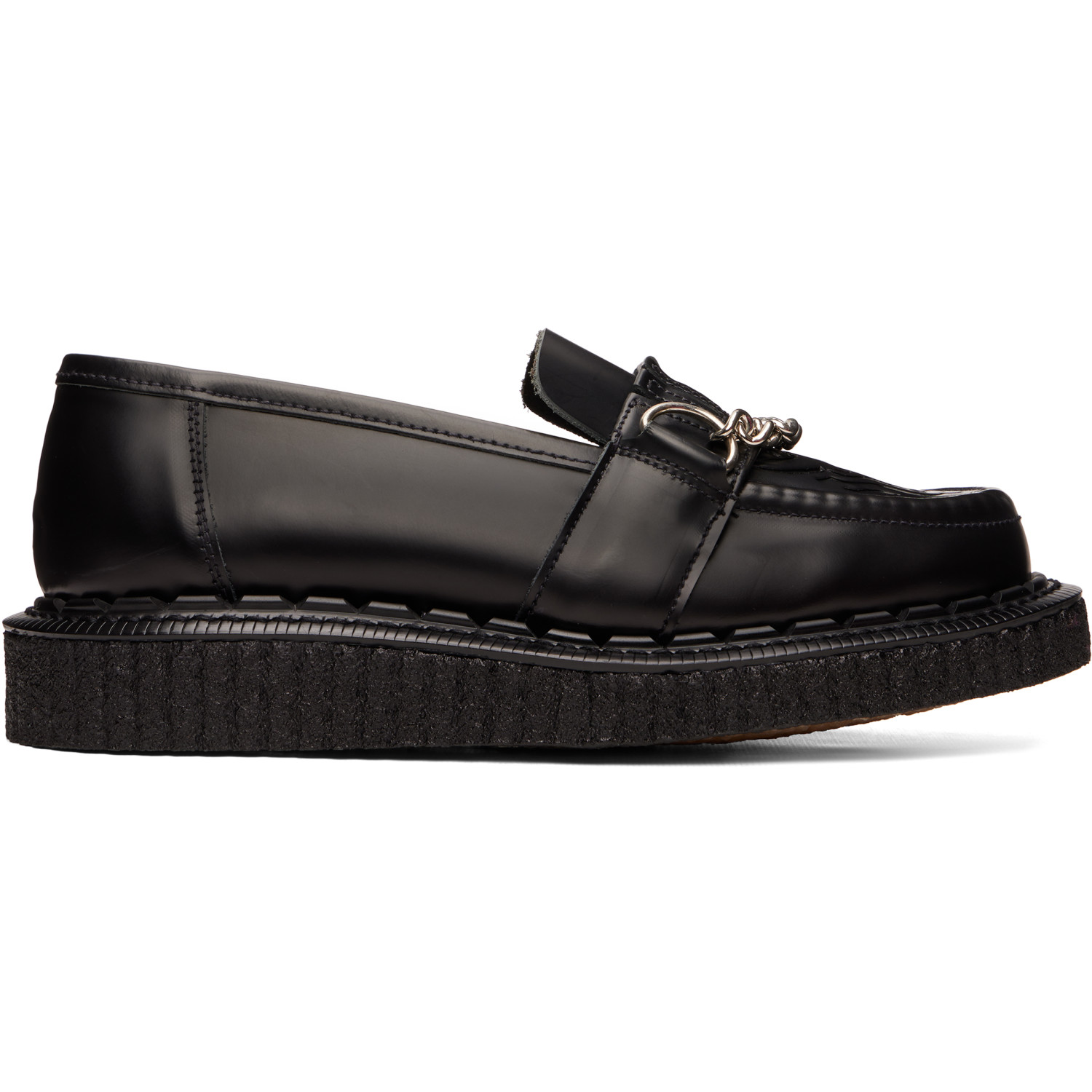George Cox Black Buxton Loafers