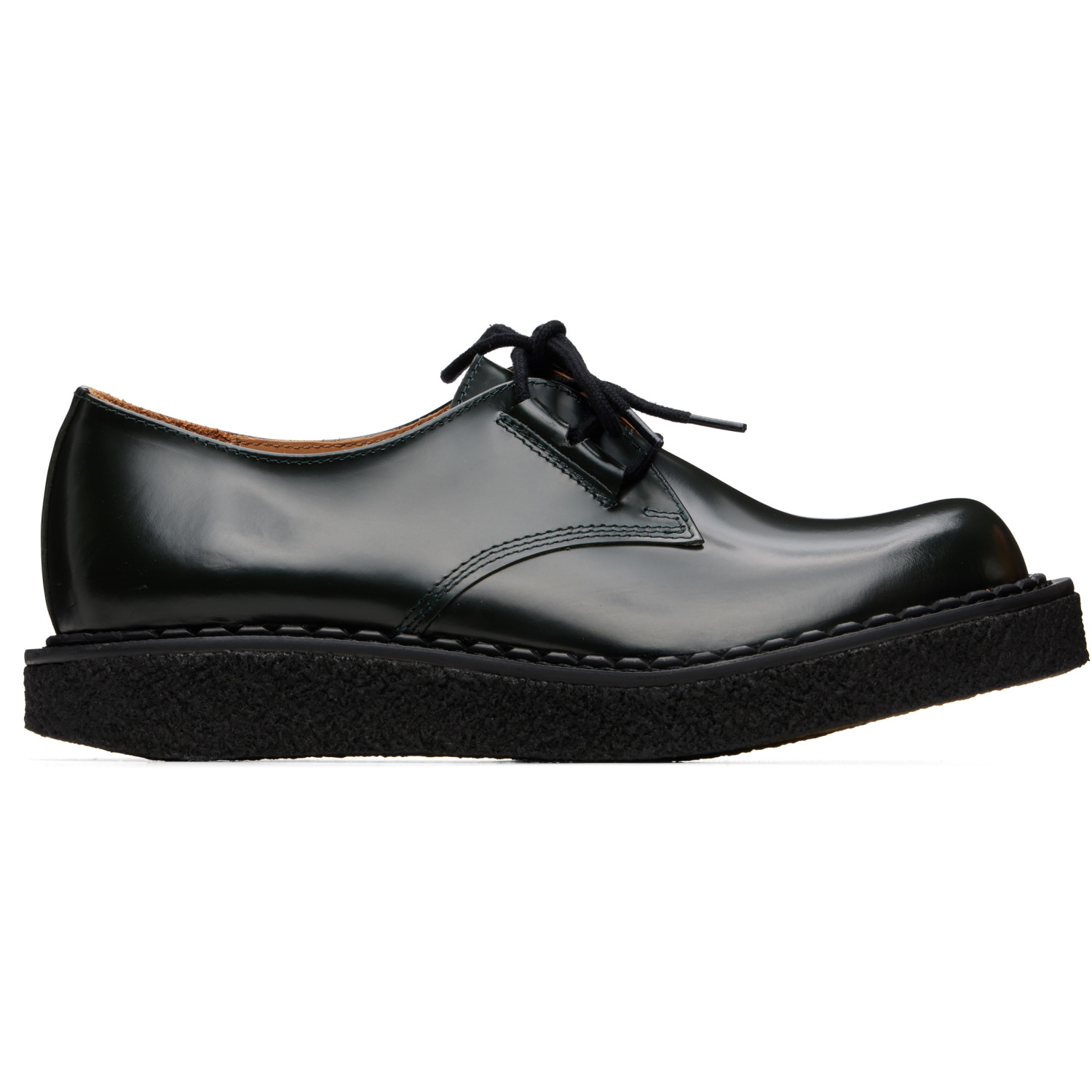 YMC Green George Cox Edition Bump-Toe Derbys